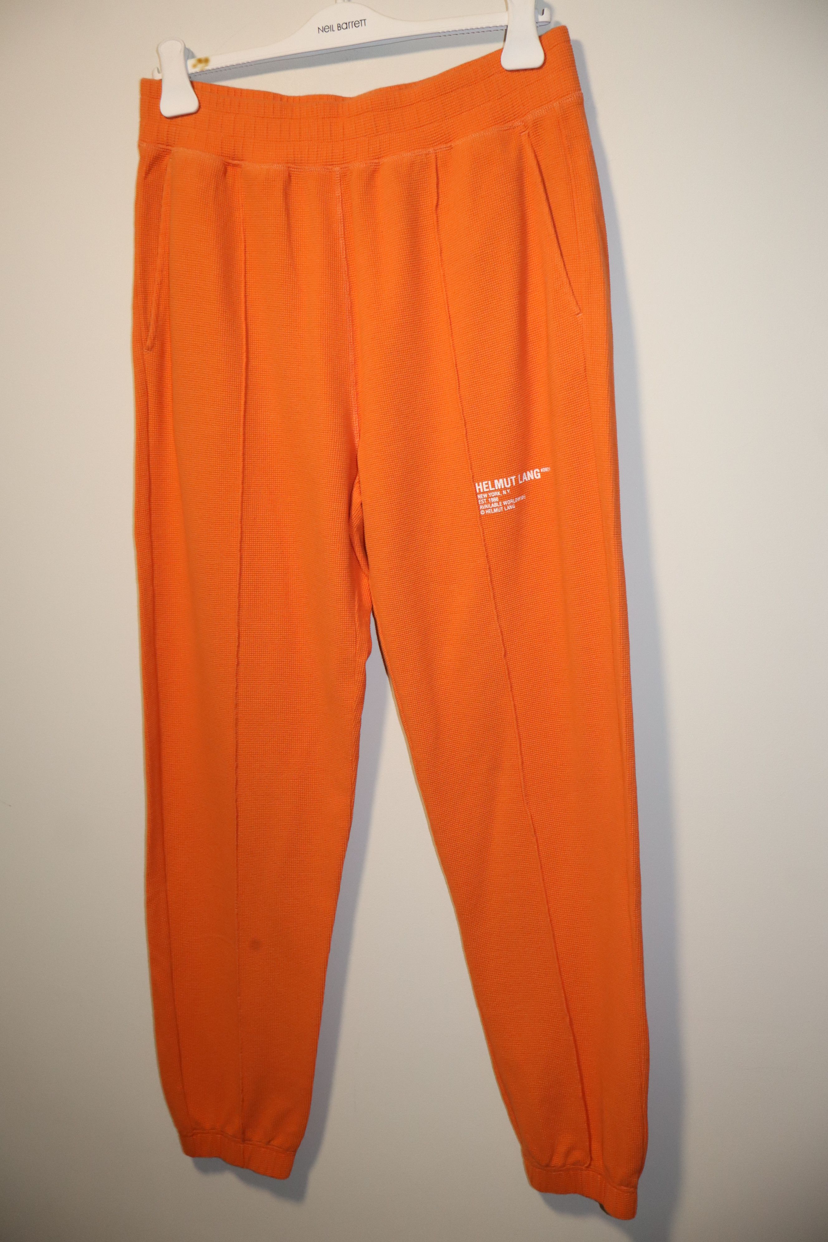 Helmut Lang Waffle effect sweatpants Size US 32 / EU 48 - 5 Thumbnail