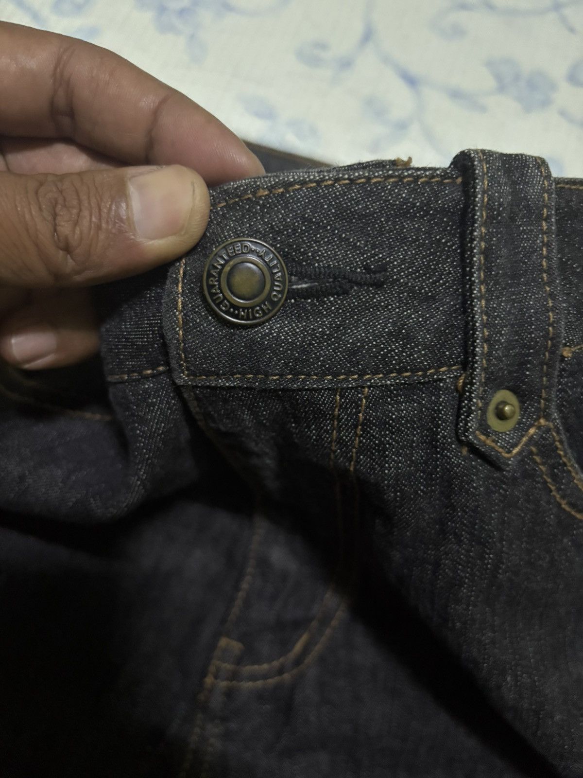 Japanese Brand Japanese High Quality Guarented Flared Streetwear Denim Size US 28 / EU 44 - 13 Thumbnail