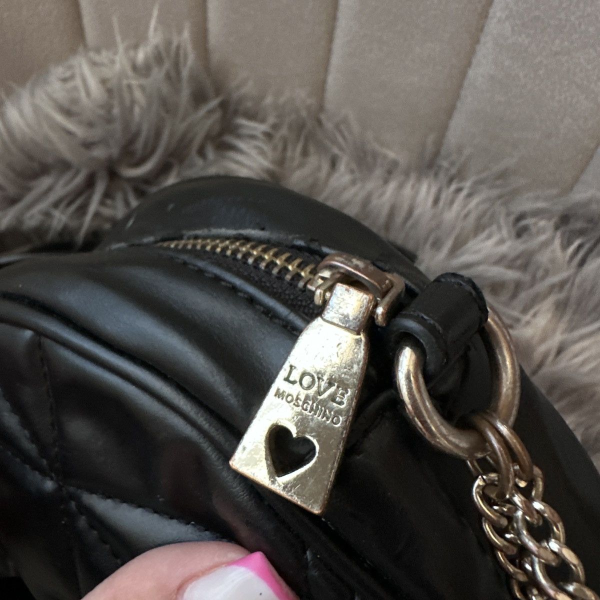 Love Moschino Love Moschino mini leather bag, luxury, basic Size ONE SIZE - 5 Thumbnail