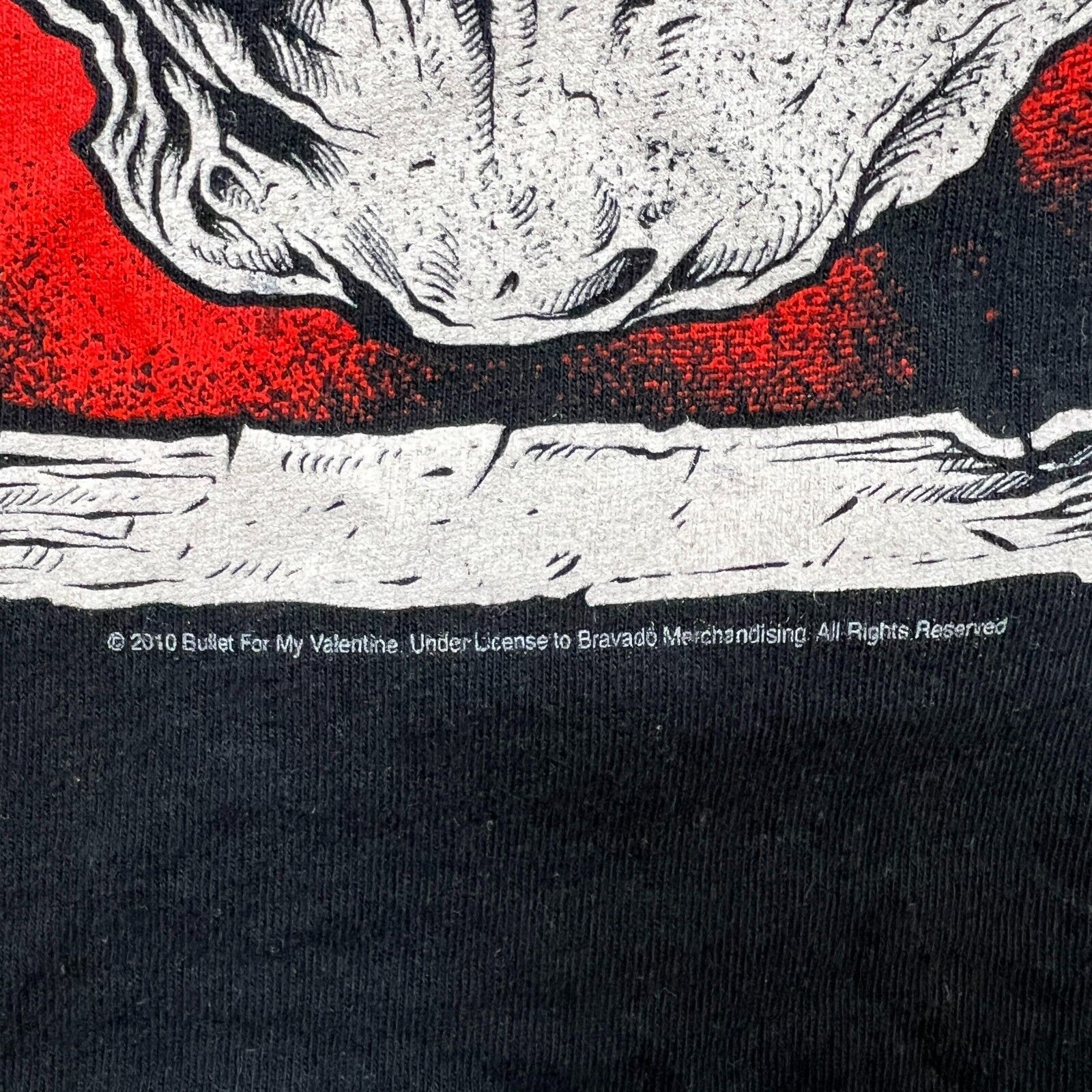 Band Tees × Vintage Vintage 2010 My Bloody Valentine T Shirt Rock Band Skull Tee Size US M / EU 48-50 / 2 - 4 Thumbnail