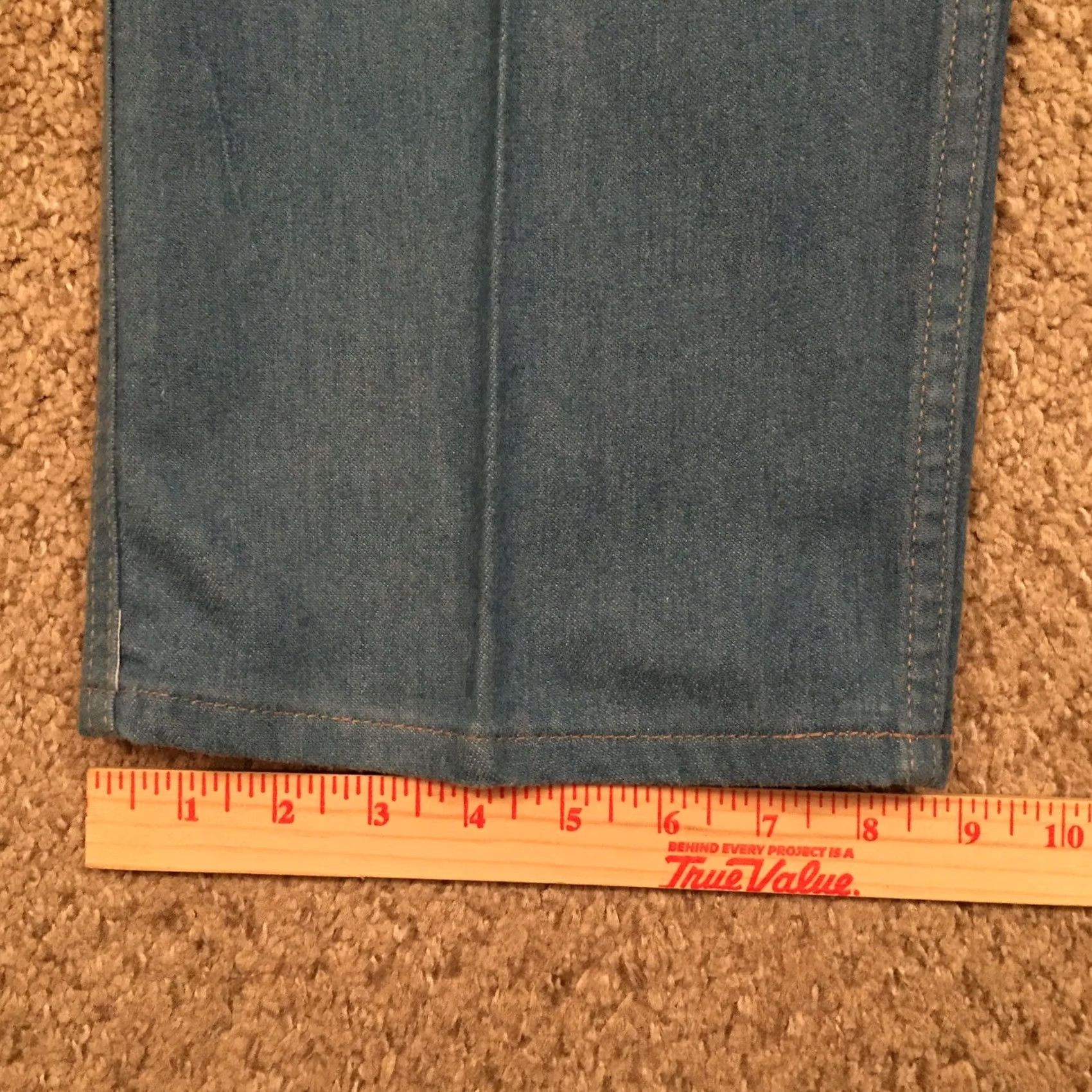 Levi's Levi'S Action Jeans Mens Size 40 Blue Straight Leg Vintage 50/50 Blend USA 37x30 Size US 40 / EU 56 - 7 Thumbnail