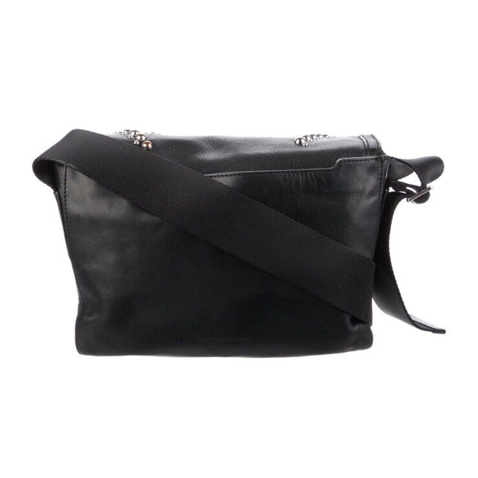 Alexander Wang Alexander Wang Runway Studded-Flap Leather Messenger Bag Size ONE SIZE - 3 Thumbnail