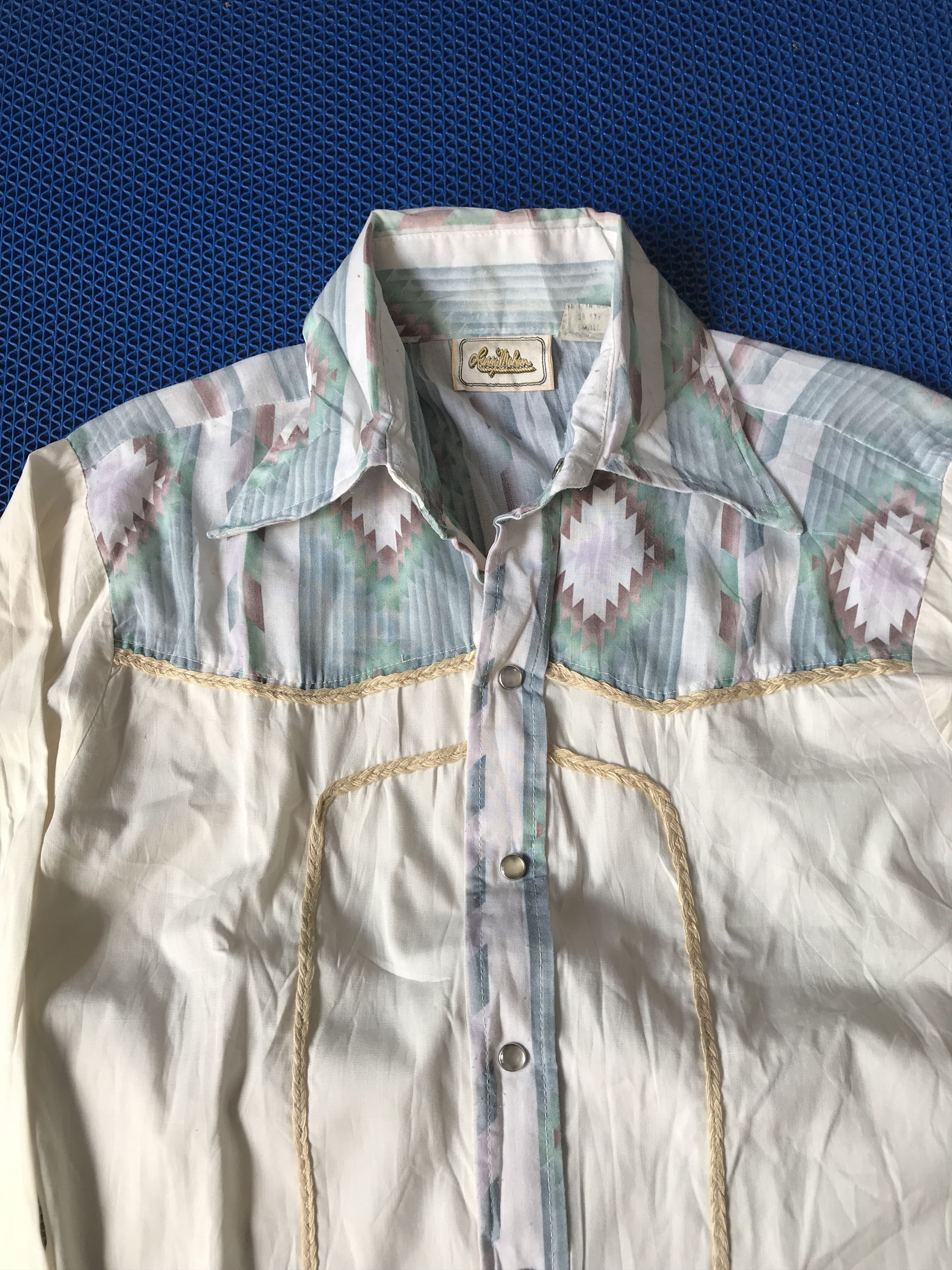 Larry Mahan Vintage larry mahan navajo California Western RanchweaR Size US S / EU 44-46 / 1 - 5 Thumbnail
