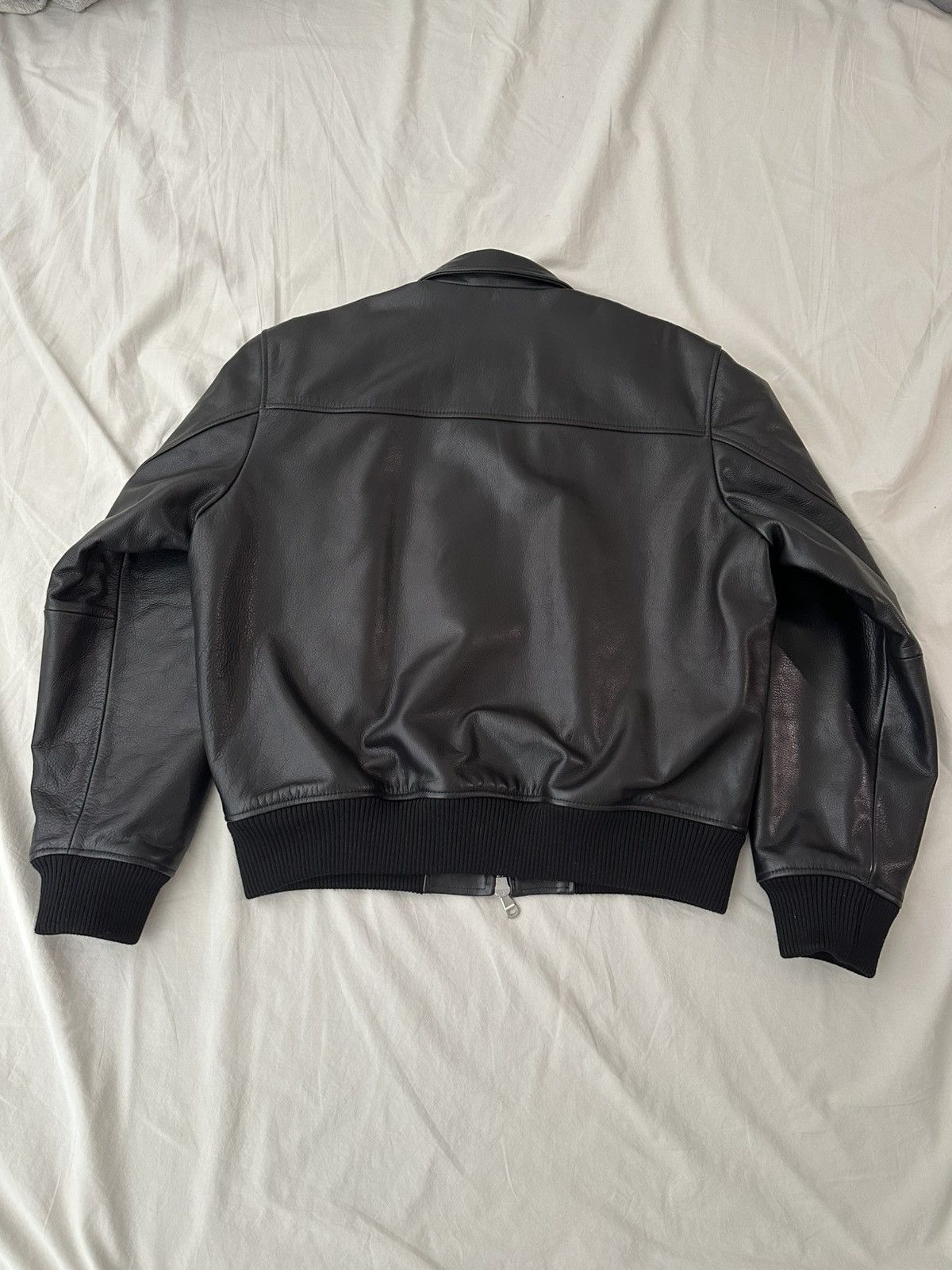 Stussy Leather Flight Jacket