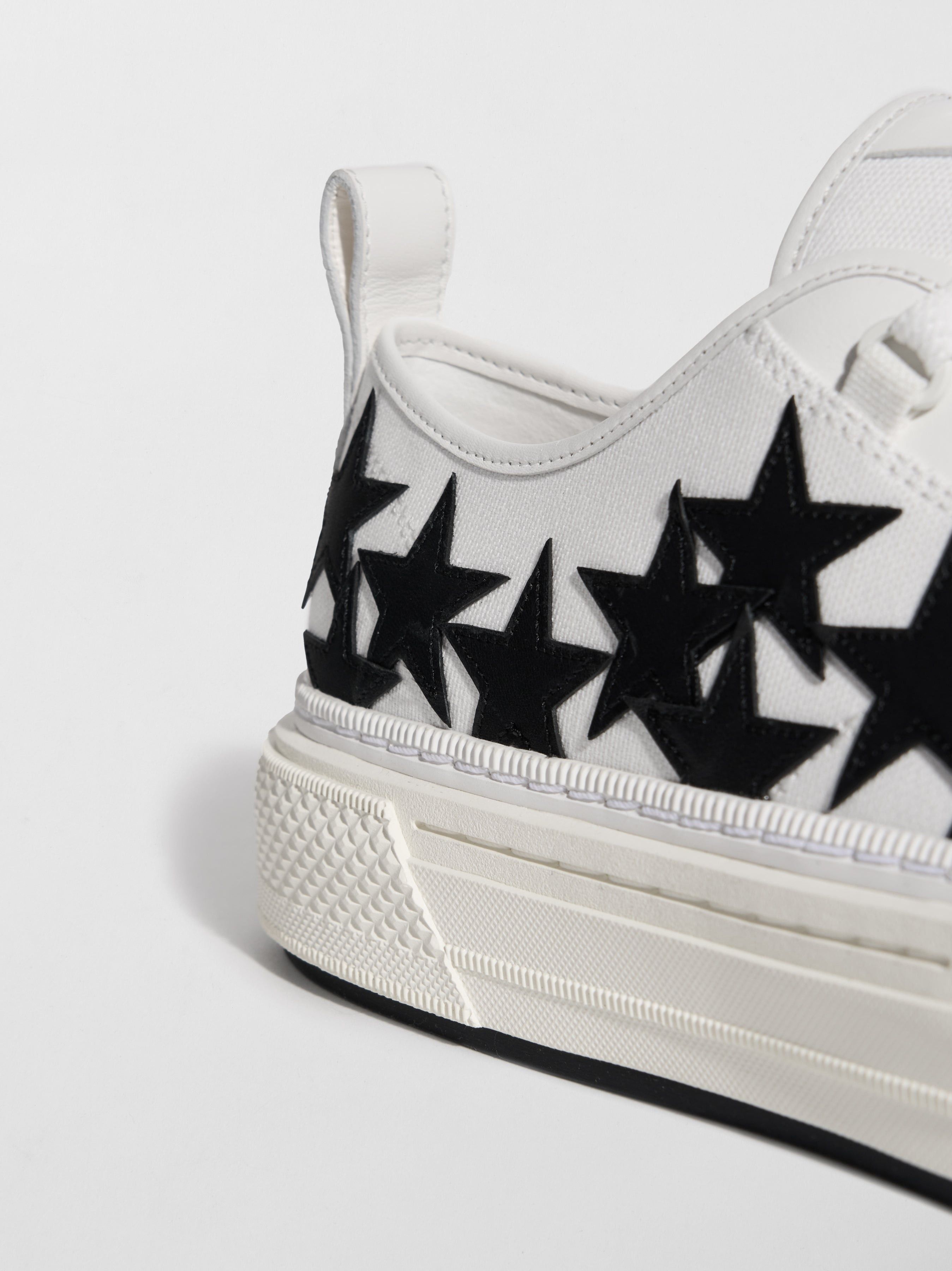 Amiri o1s1wg110925 Dup / Stars Court Low-Top Sneakers White/Black Size US 10 / EU 43 - 7 Thumbnail