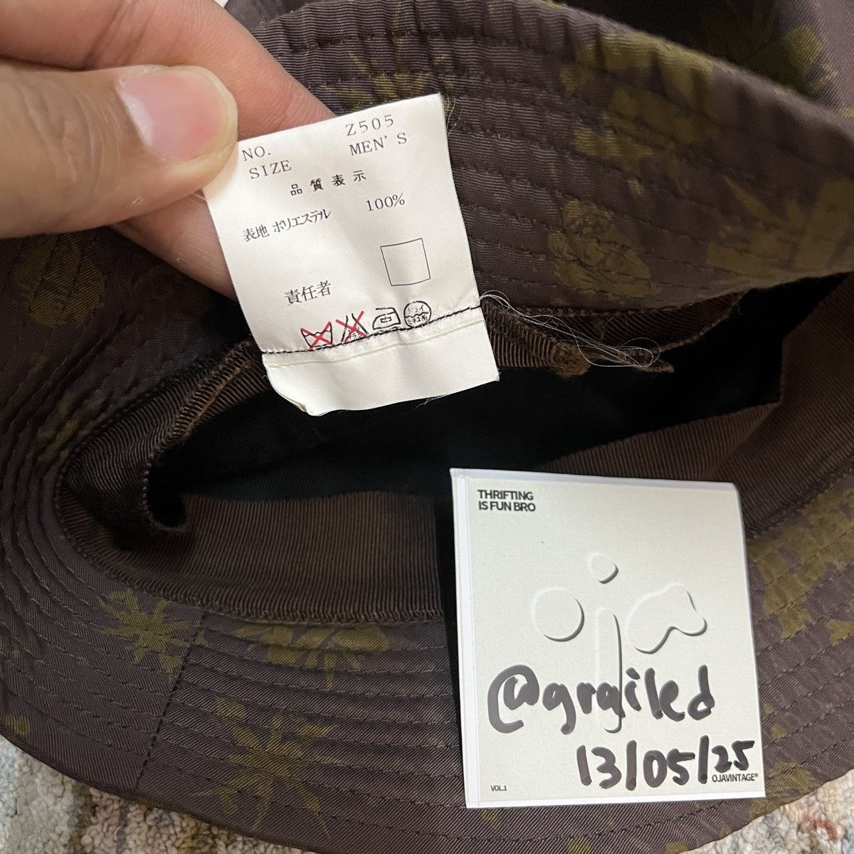 Undercover Undercover SS01 Chaotic Discord Hat Size ONE SIZE - 9 Thumbnail