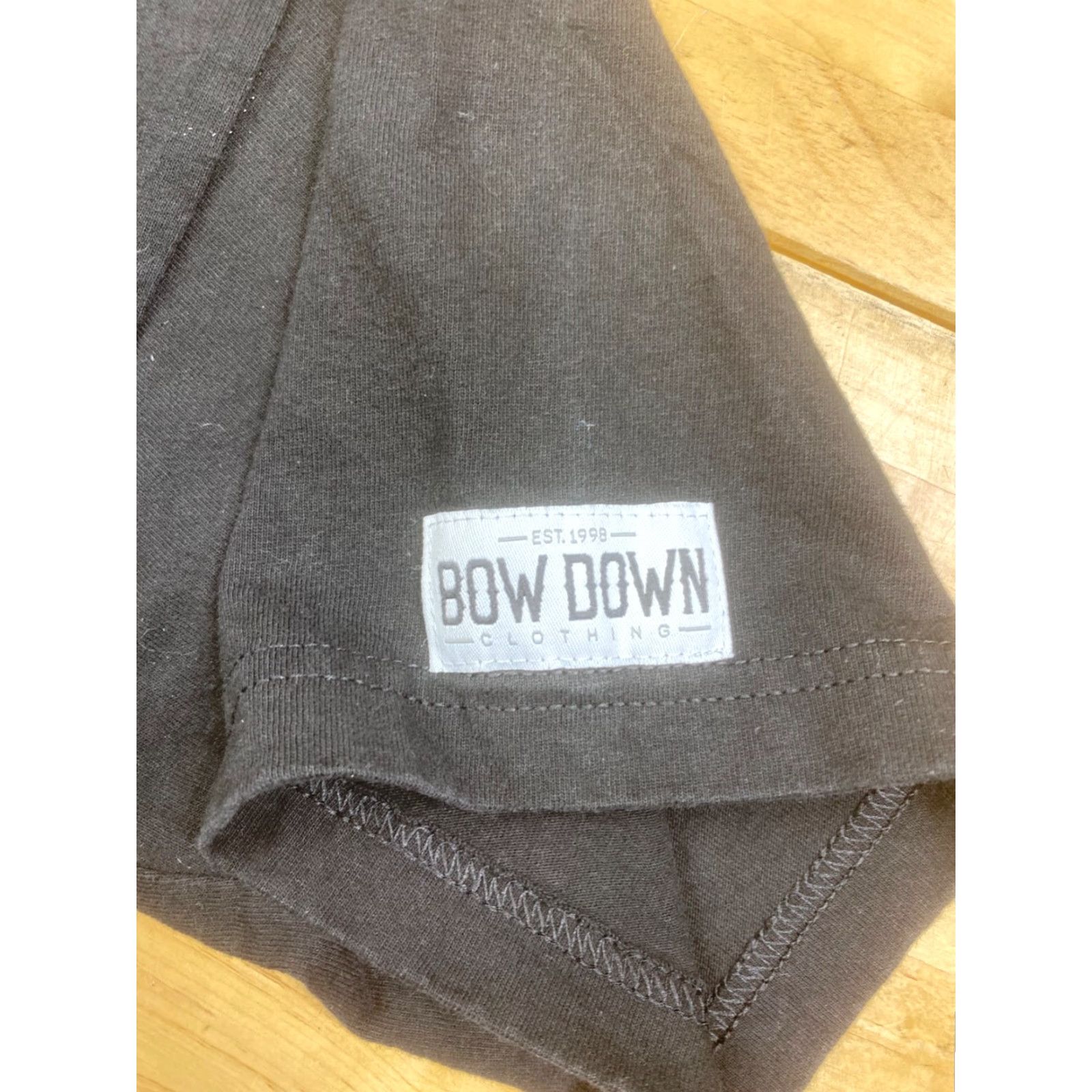 Praying Bow Down Clothing T Shirt Im In Gods Hands Praying Hands Cross Black L Mens Short Sleeve Crew Neck Graphic Print 8107 Size US L / EU 52-54 / 3 - 4 Thumbnail