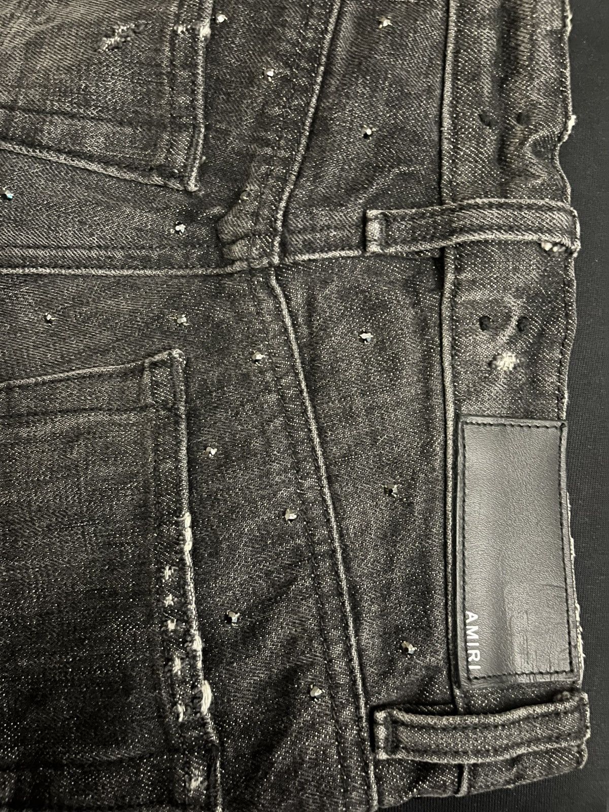 Amiri Amiri NWOT Rhinestone Jeans Size 24" / US 00 / IT 34 - 6 Thumbnail