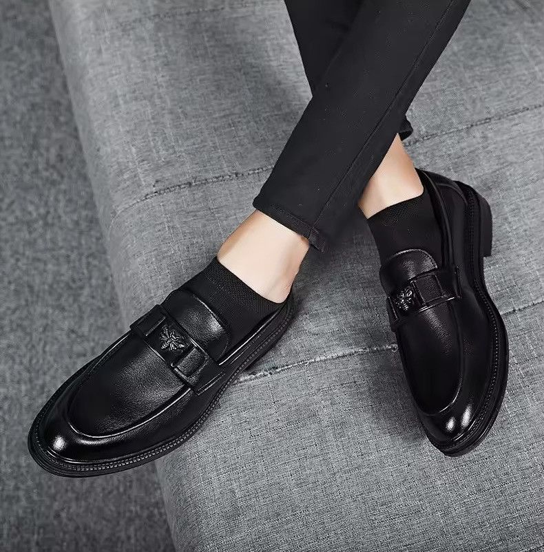 Designer × Other Casual Real Leather Genuine Solid Slip On Loafers Size US 11 / EU 44 - 4 Thumbnail