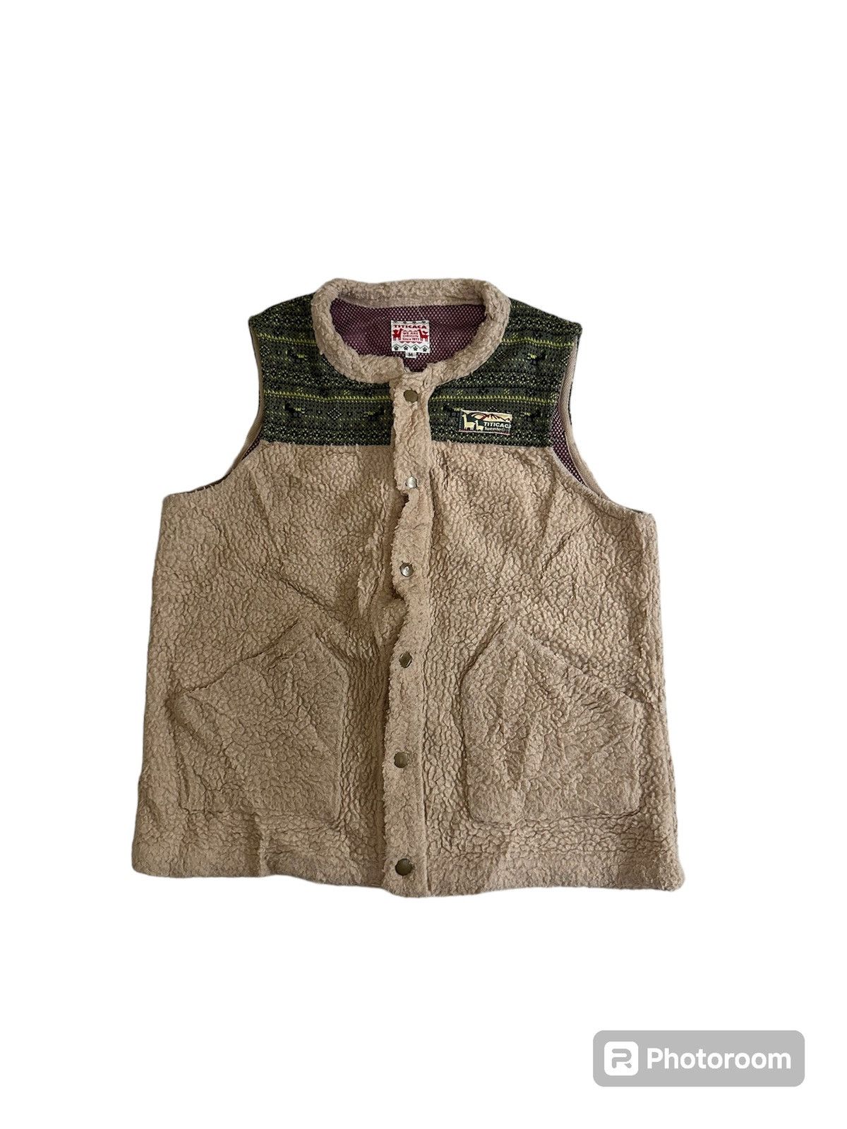 Japanese Brand × Vintage titicaca vest vintage Size US M / EU 48-50 / 2 - 1 Thumbnail