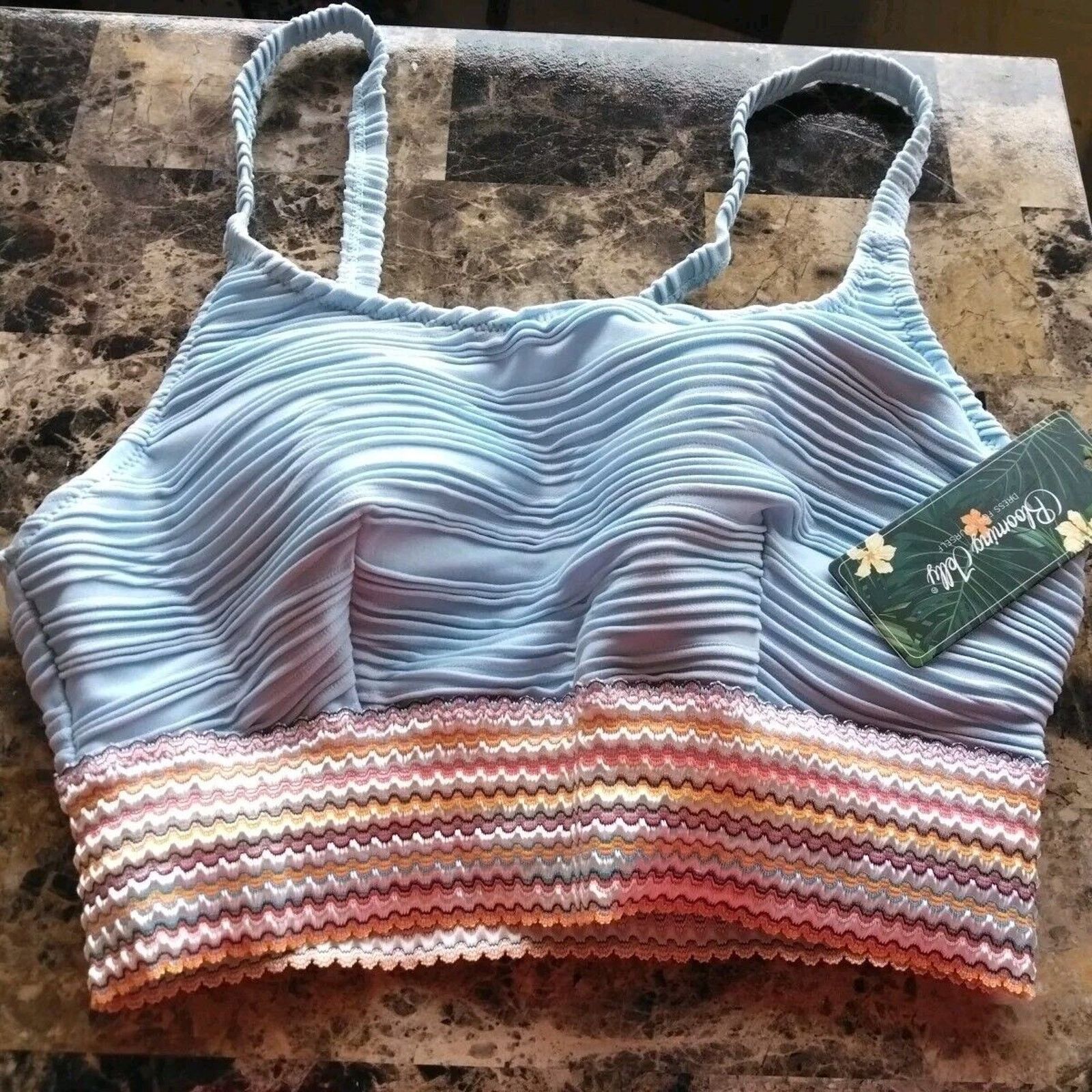 Other Blooming Jelly Swimsuit Top Size Small Size ONE SIZE - 1 Thumbnail