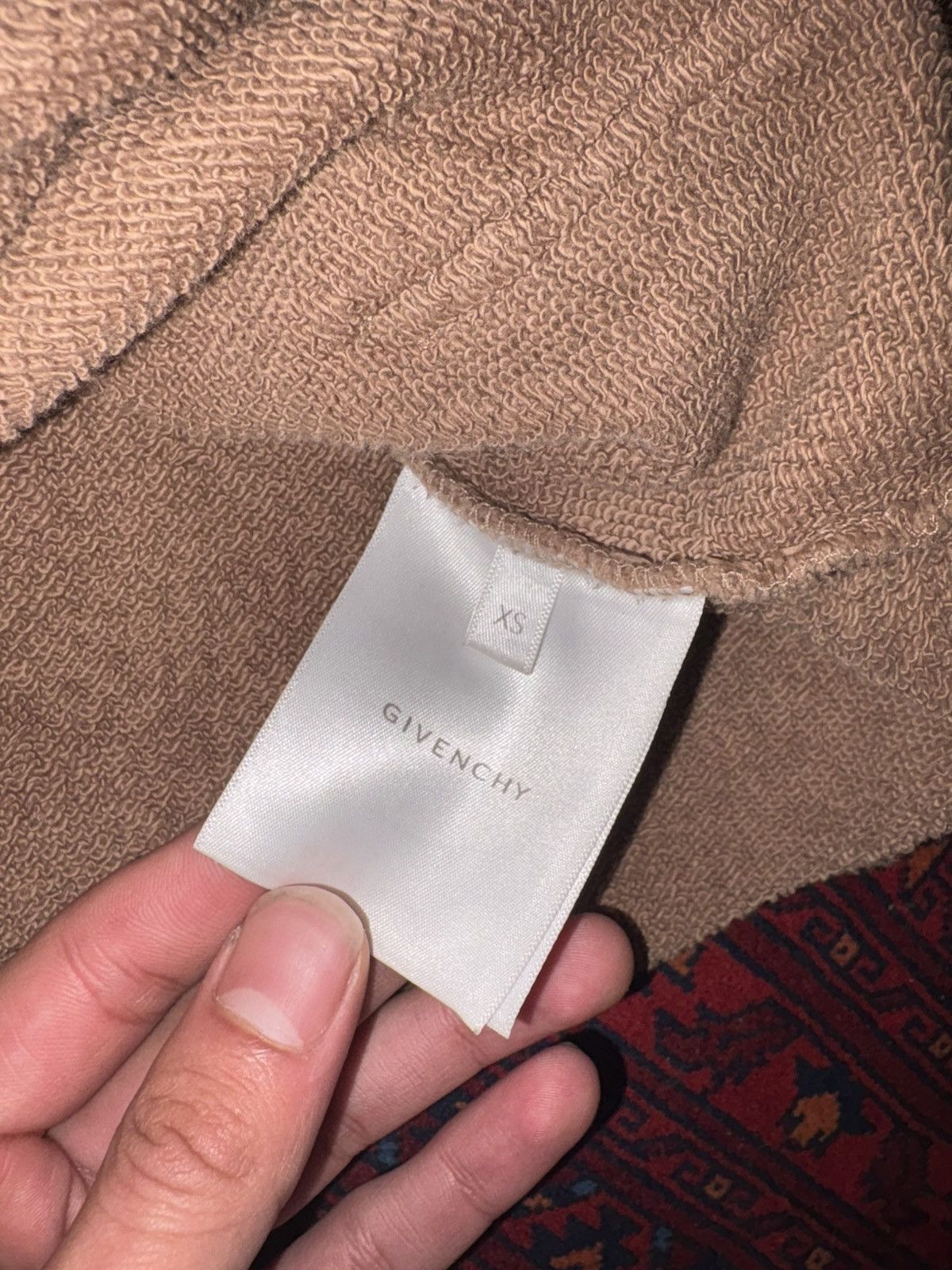 Givenchy Givenchy hoodie tan FITS S-M Size US S / EU 44-46 / 1 - 5 Thumbnail