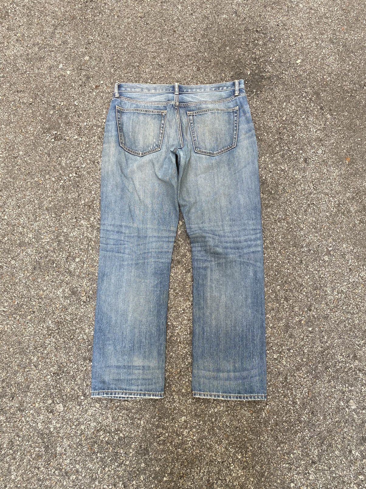 Japanese Brand × Vintage Japanese Distressed Denim Faded Blue Jeans Pants Size US 34 / EU 50 - 10 Thumbnail