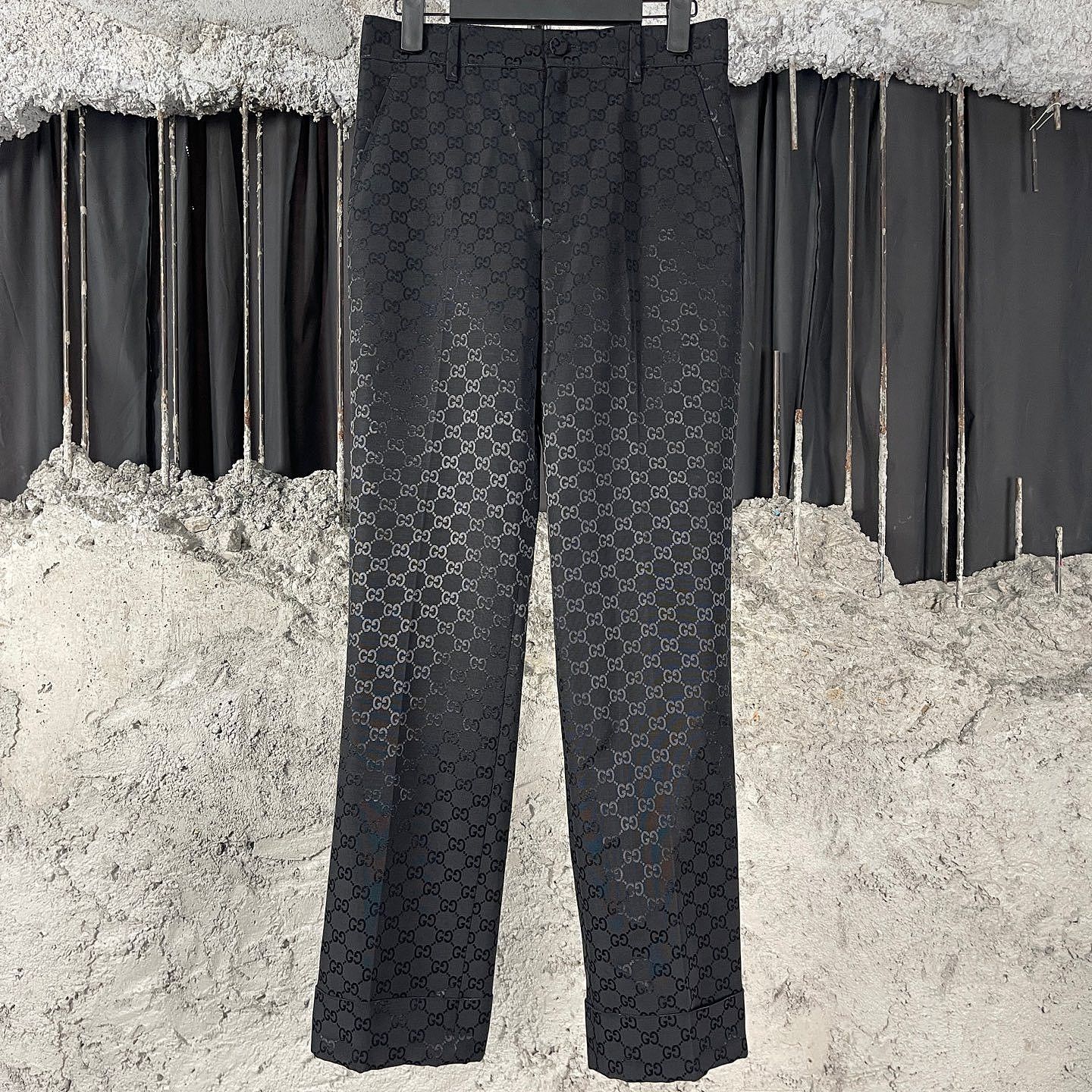 Gucci Gucci GG Monogram Trousers Size 38 Size 26" / US 2 / IT 38 - 1 Thumbnail