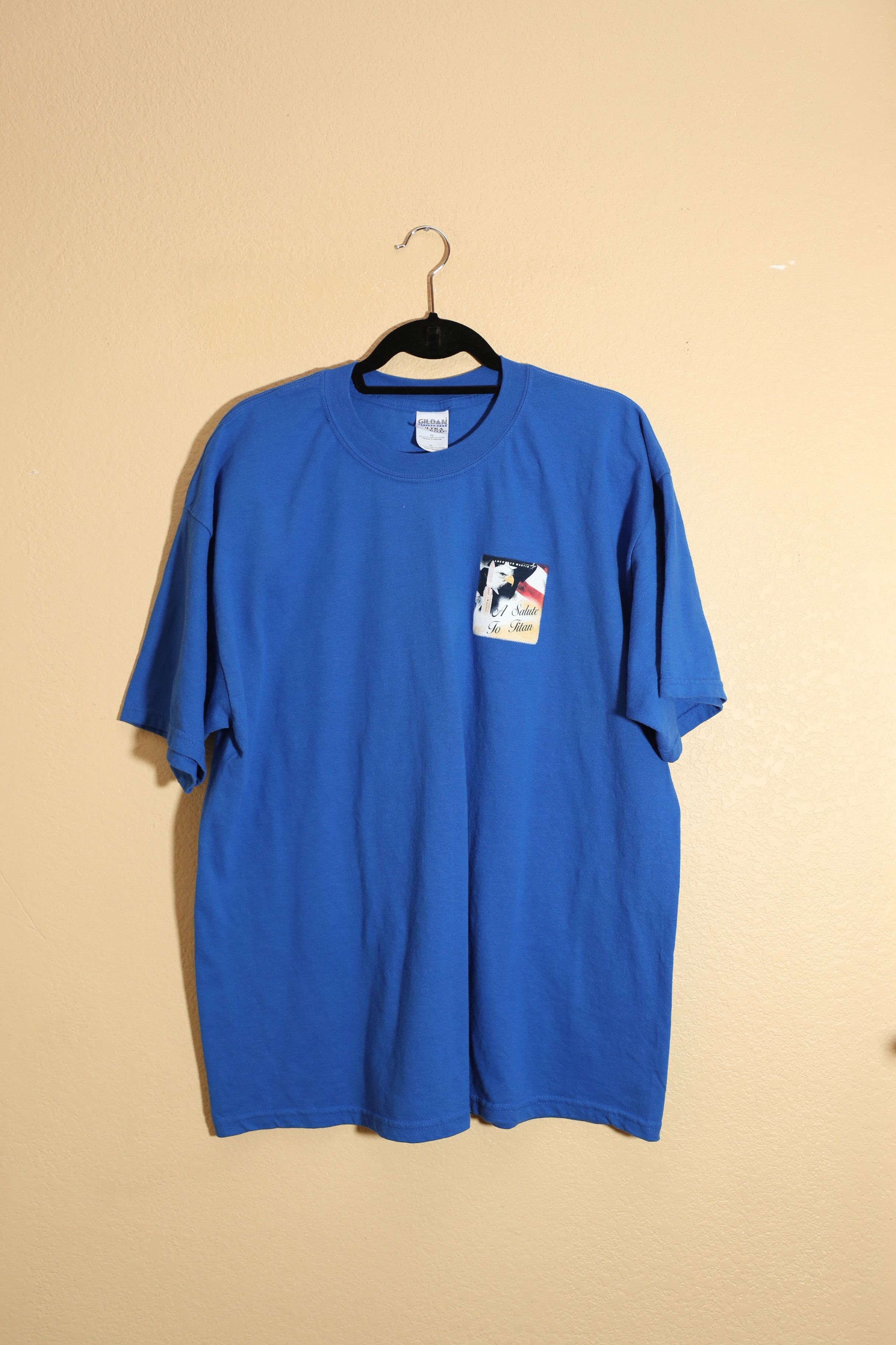 Gildan × Vintage Lockheed Martin Titan Launch Vehicle Heritage Tee (XL) Size US XL / EU 56 / 4 - 1 Thumbnail