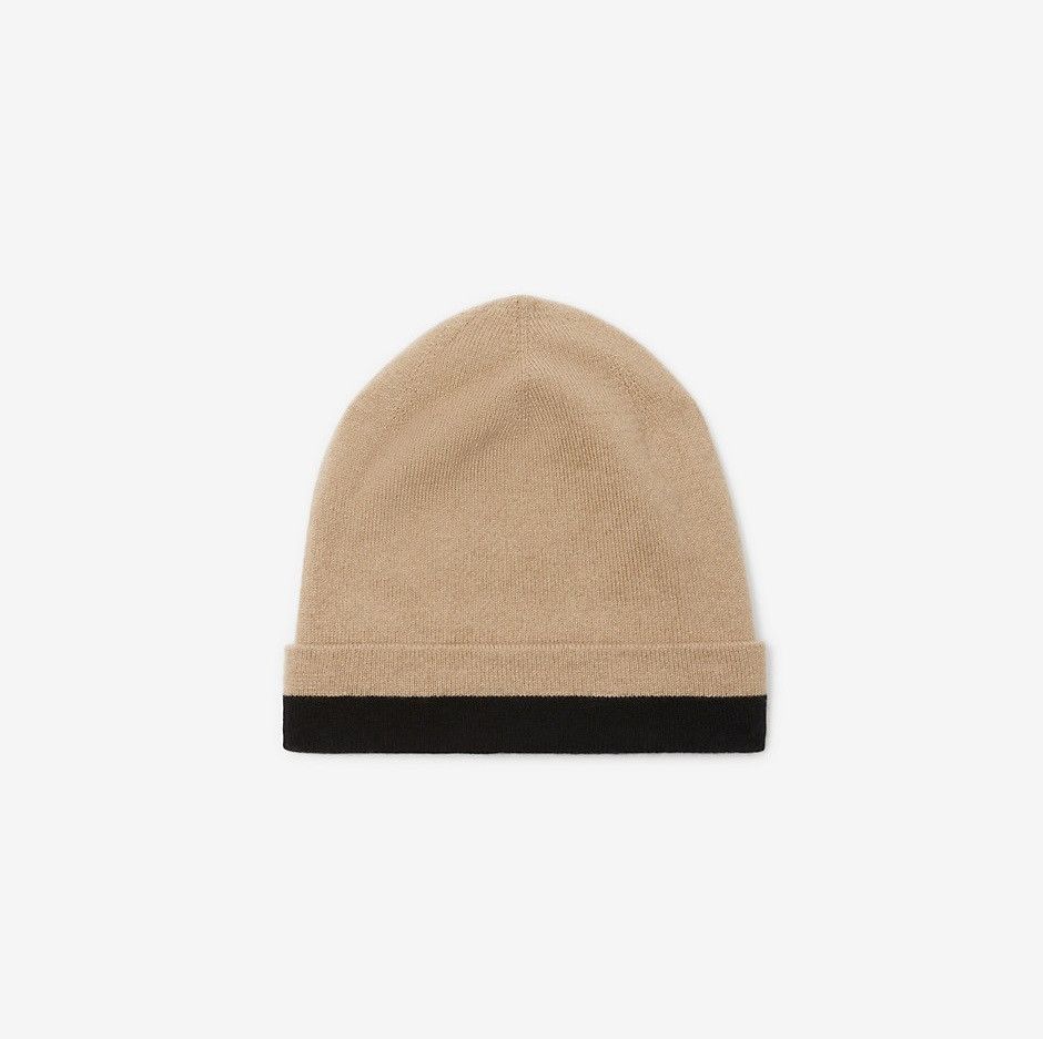 Burberry Burberry Logo Intarsia Cashmere Beanie Size ONE SIZE - 3 Thumbnail