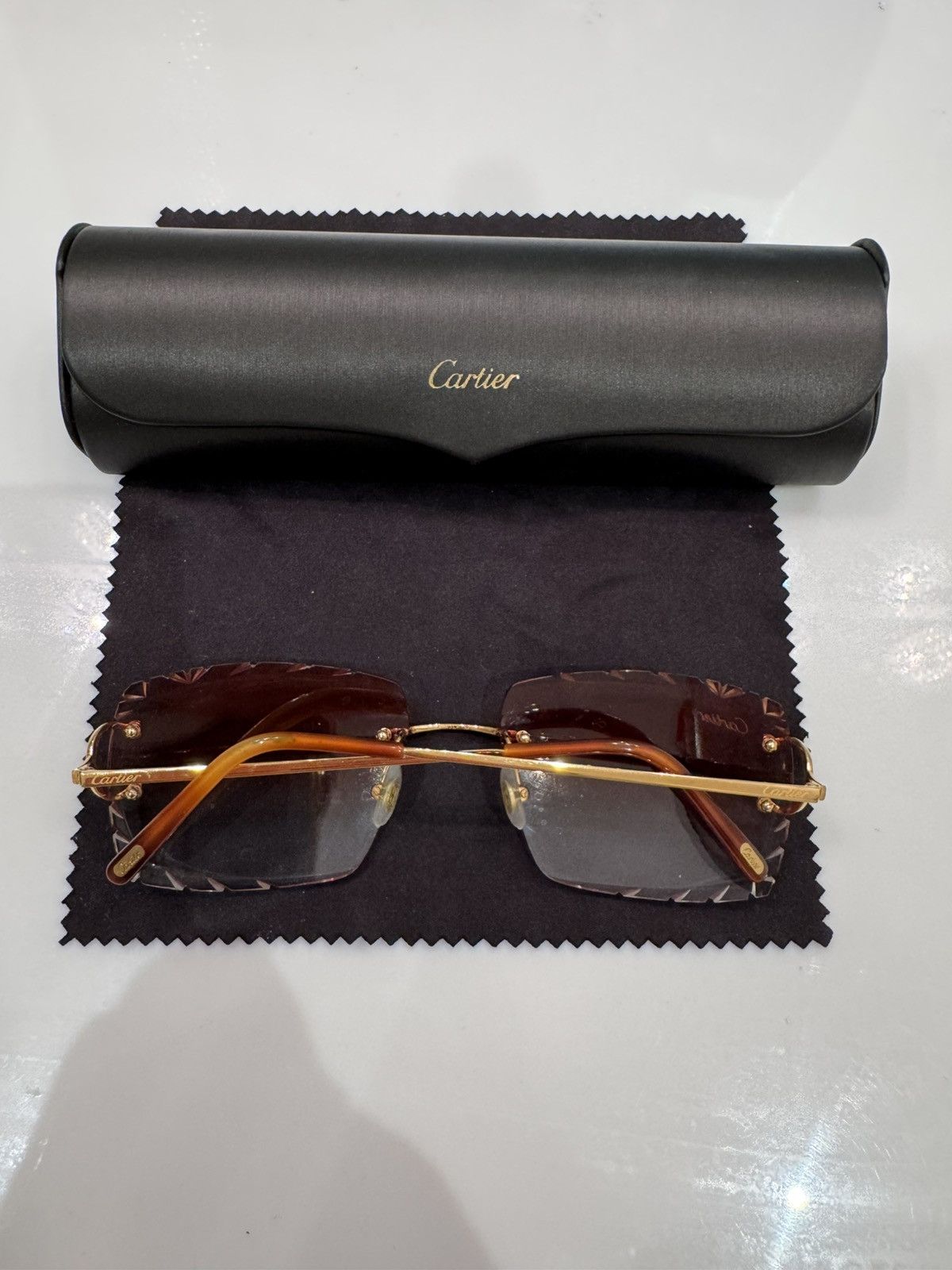 Cartier Cartier sunglasses big c Size ONE SIZE - 2 Thumbnail