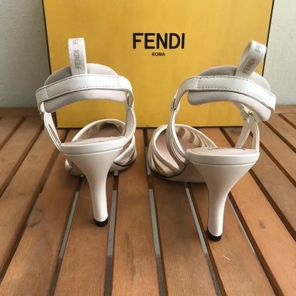 Fendi New Authentic FENDI Colibri Lite Mixed Media Pump","descript Size US 6 / IT 36 - 10 Thumbnail