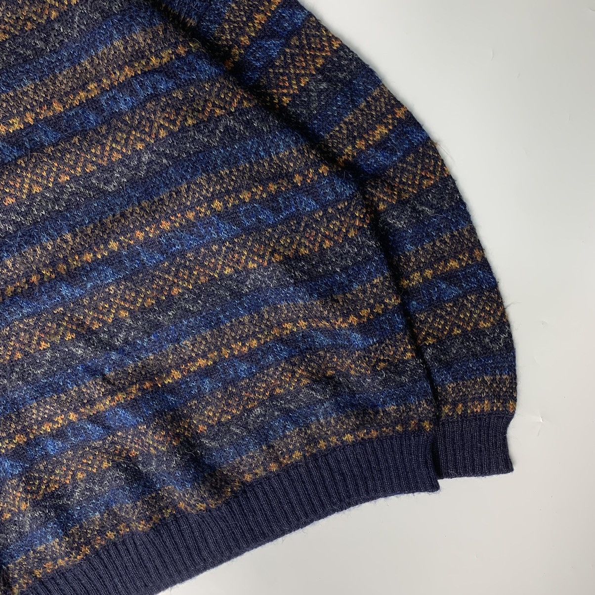 Coogi × Handmade ❌SOLD OUT❌ Vintage baby alpaca knitted grandpa jumper Size US L / EU 52-54 / 3 - 2 Thumbnail