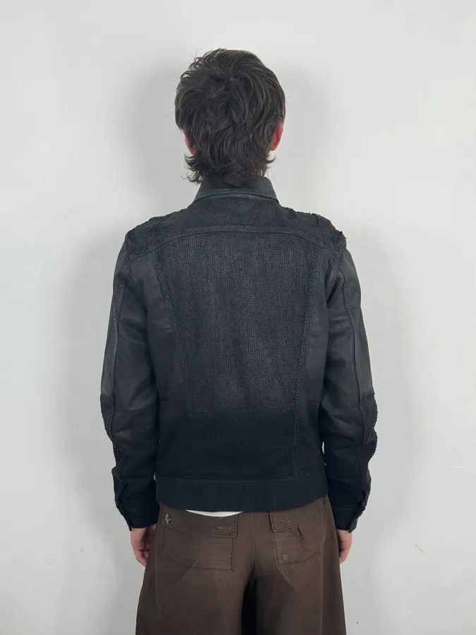Diesel AW2016 Diesel Grey Black Gradient Trucker Jacket Size US M / EU 48-50 / 2 - 3 Thumbnail