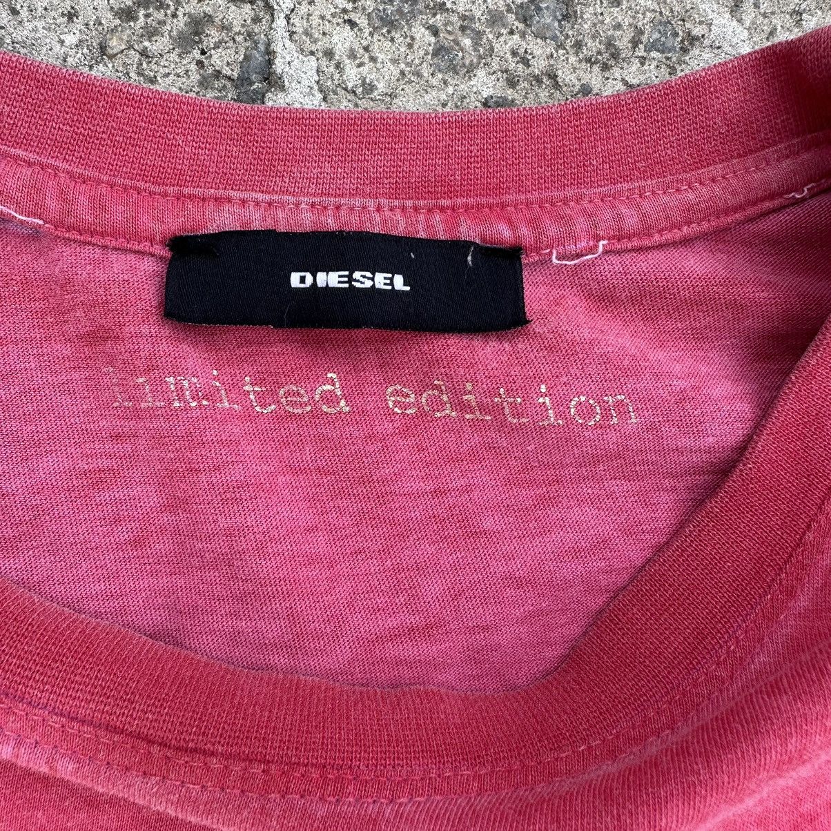 Diesel × Vintage Vintage T-shirts Diesel Limited Edition Rooster Big Logo Y2K Size US S / EU 44-46 / 1 - 7 Thumbnail