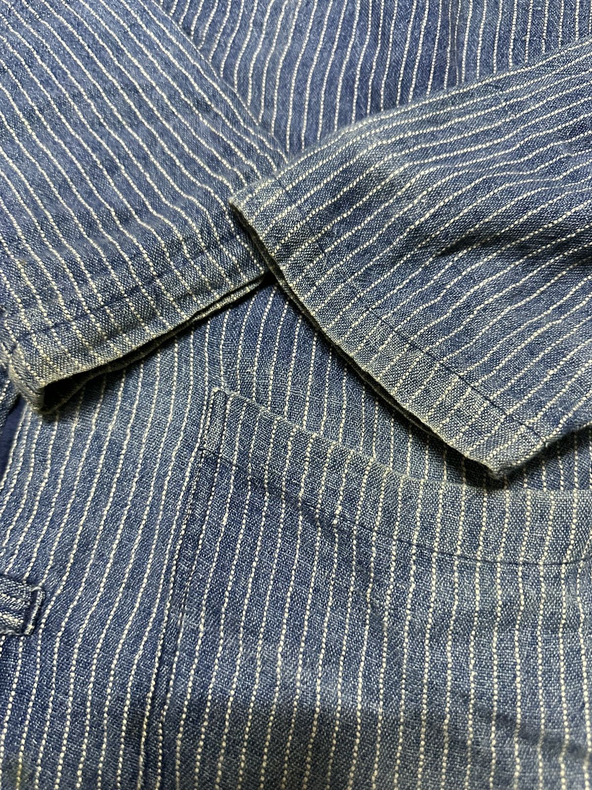 Japanese Brand chiang Mai Deluxe oriental denim jacket Size US L / EU 52-54 / 3 - 5 Thumbnail