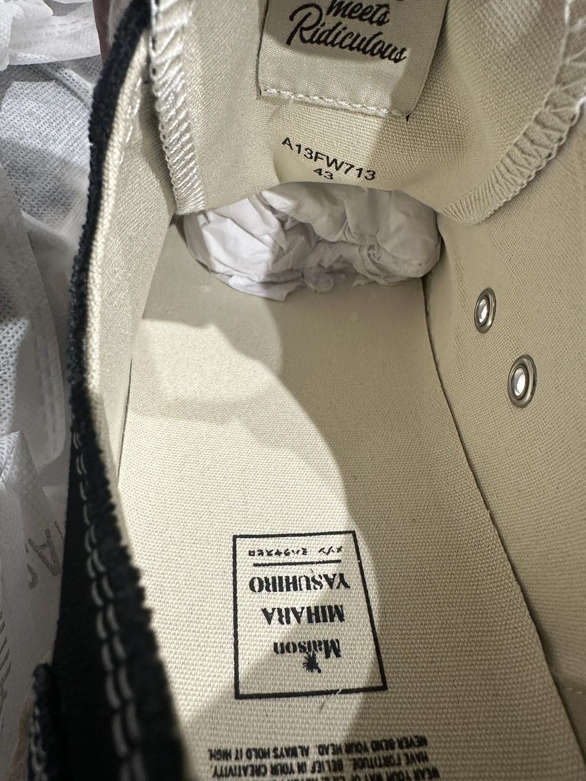 Maison MIHARA YASUHIRO MAISON MIHARA YASUHIRO - Peterson 23 Low Sneakers Size US 10 / EU 43 - 7 Thumbnail