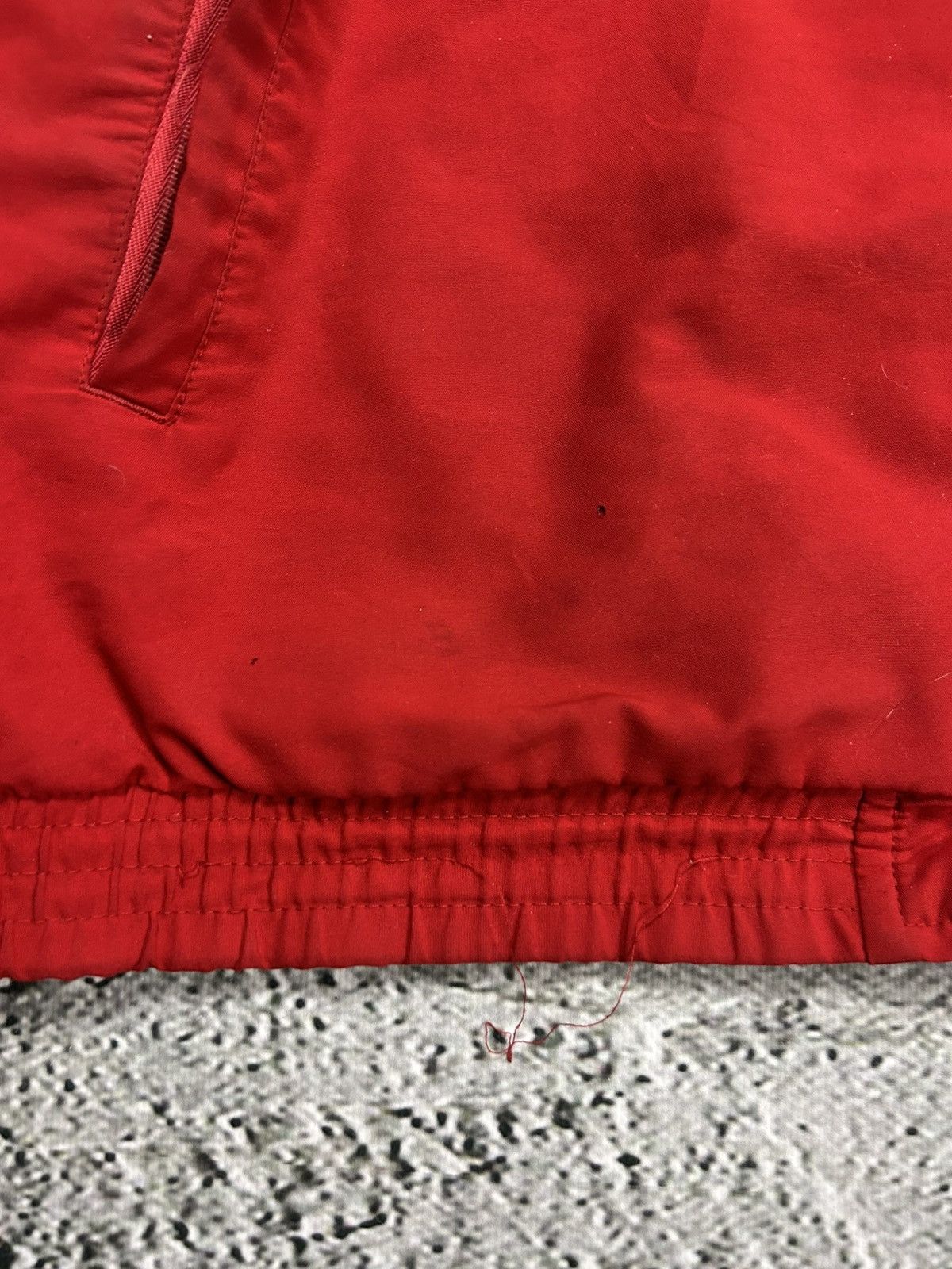 Adidas × Vintage Adidas track suit vintage red black nylon track pants drill Size US S / EU 44-46 / 1 - 3 Thumbnail