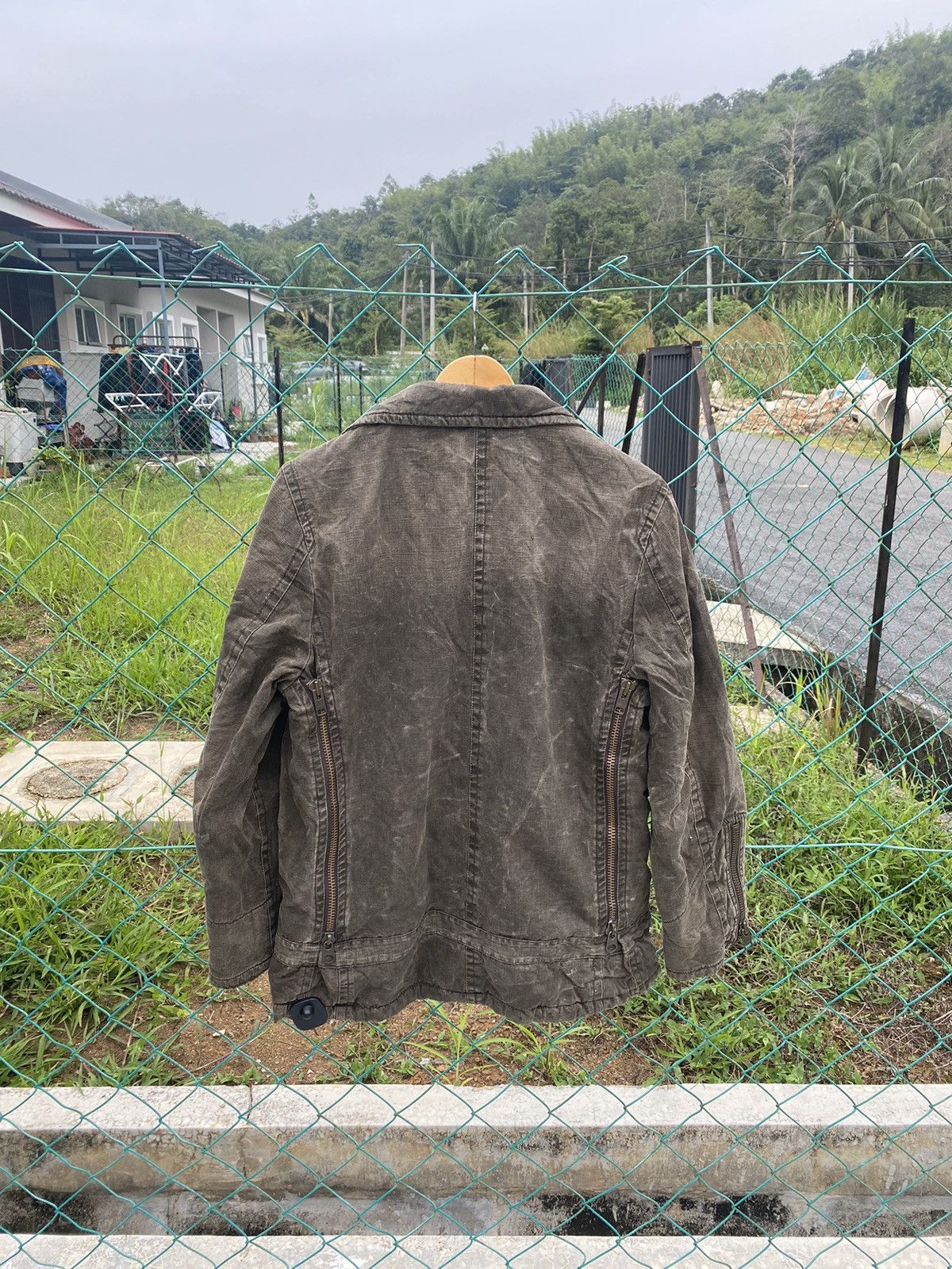Japanese Brand × Johnbull AW John Bull Fax Fur Liner Olive Green Jacket Size M / US 6-8 / IT 42-44 - 2 Thumbnail