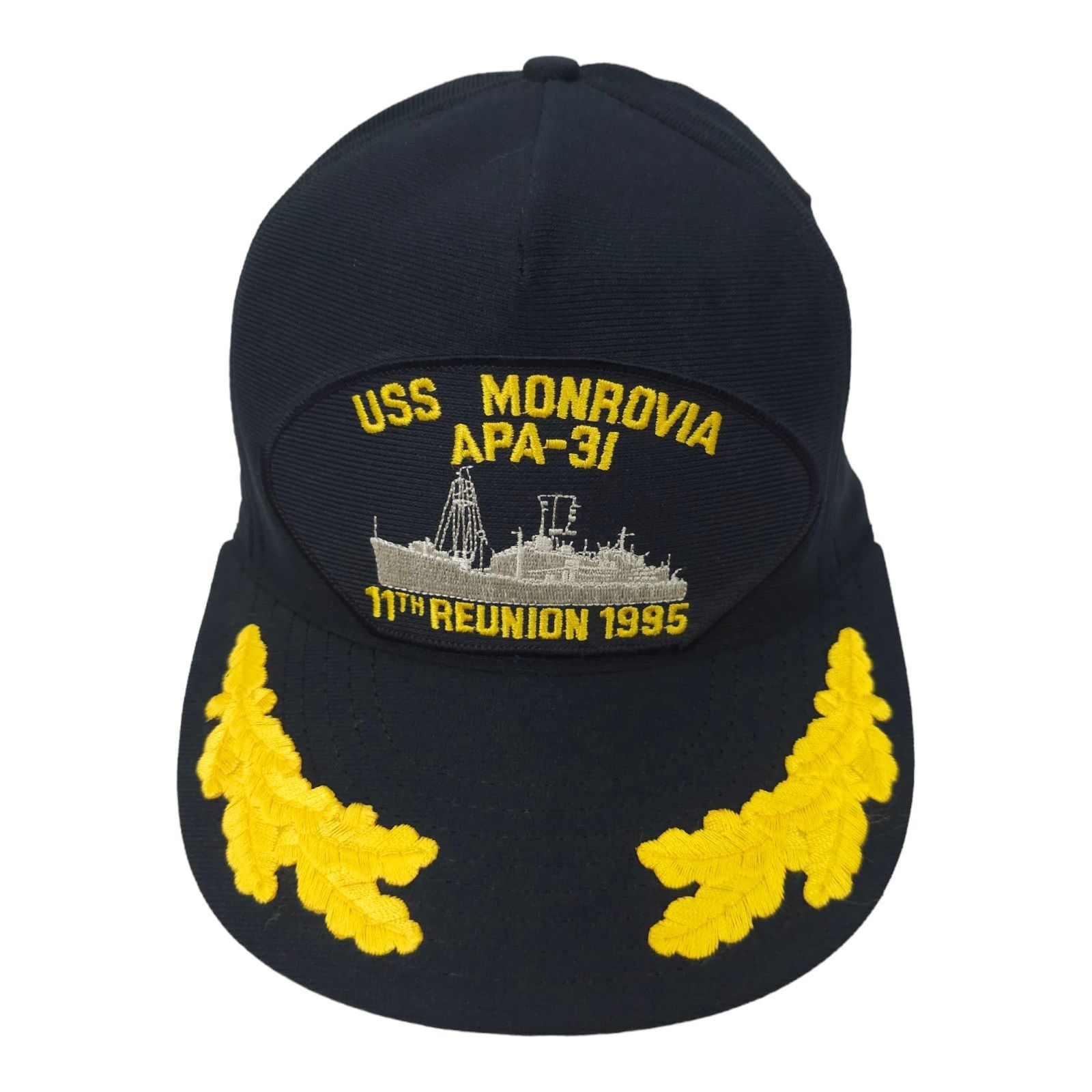 Other USS Monrovia APA-31 11th Reunion 1995 Snapback Cap Scrambled Size ONE SIZE - 1 Thumbnail