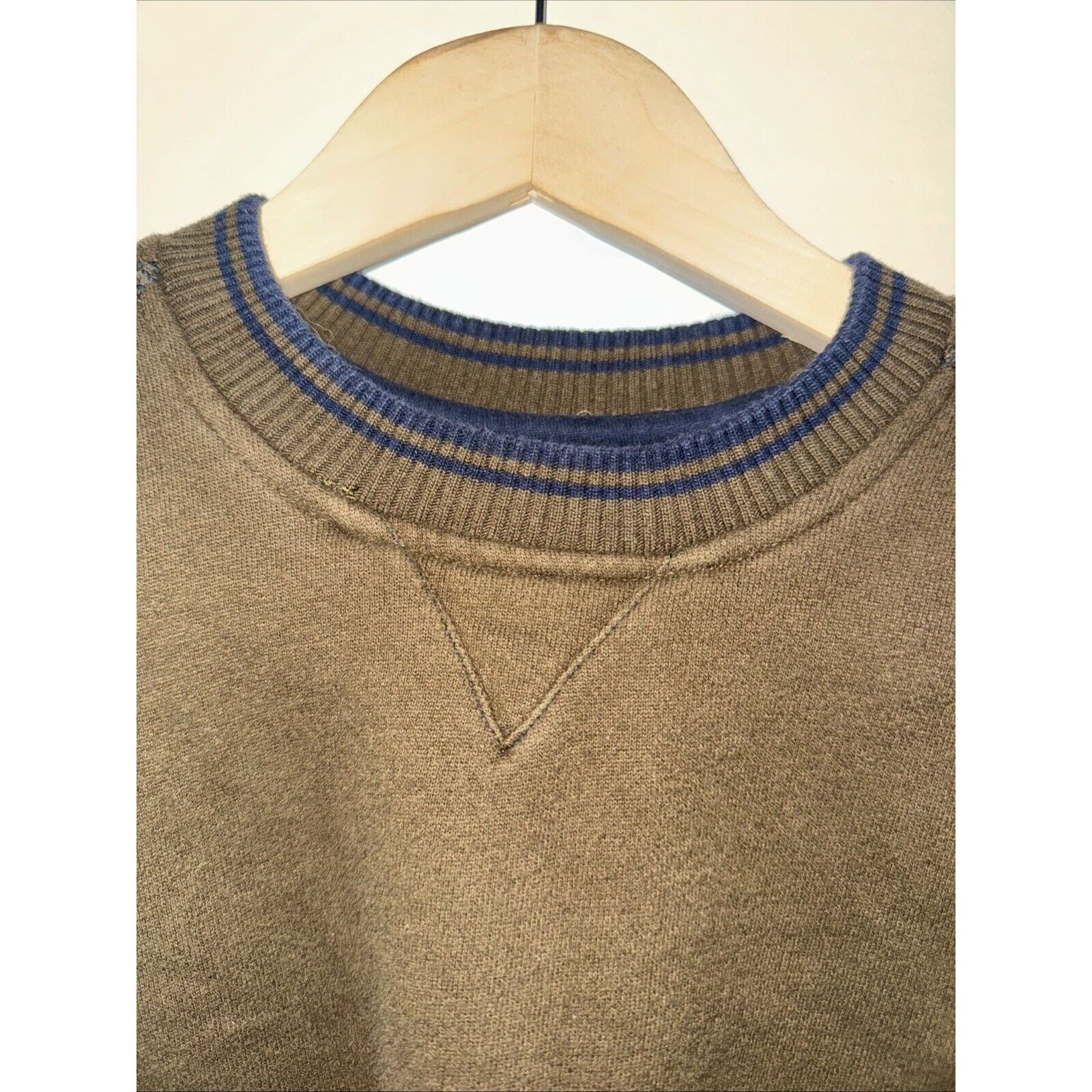 Arrow × Patagonia × The North Face Arrow Jersey Style Crew Neck Sweatshirt Brown M 19x27 Size US M / EU 48-50 / 2 - 3 Thumbnail