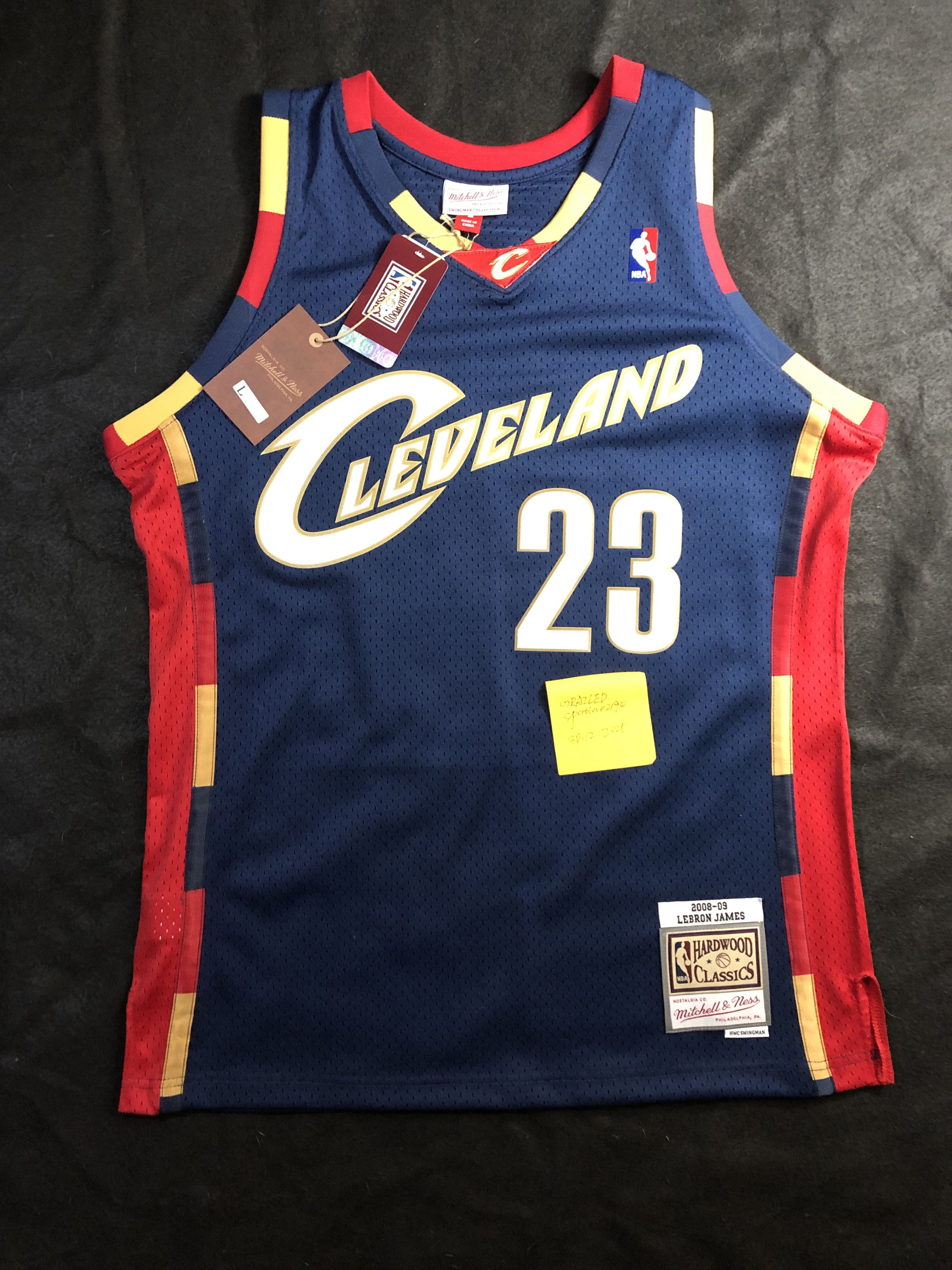 Vintage Cleveland James Jersey Size US L / EU 52-54 / 3 - 1 Thumbnail