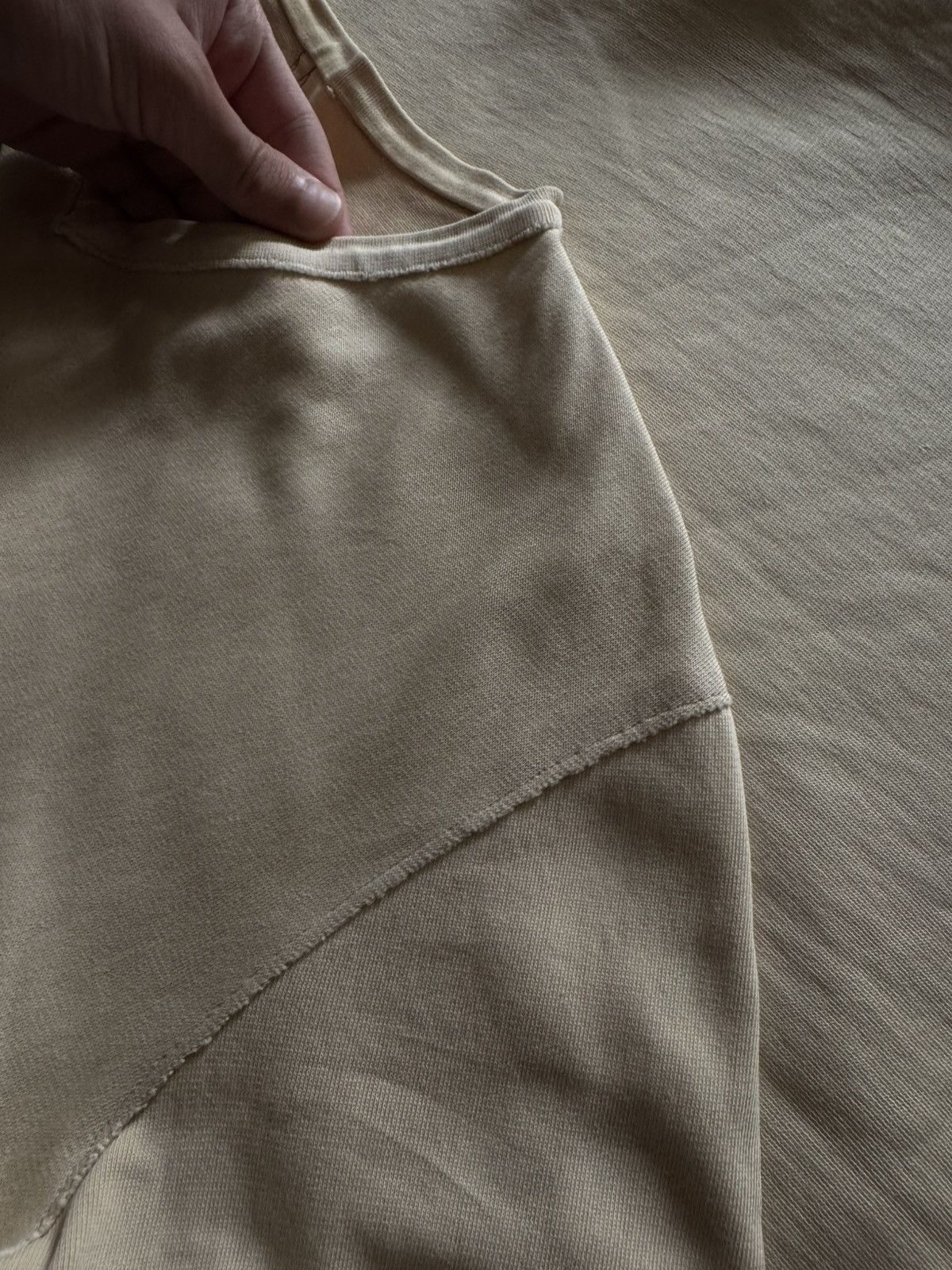 Prada Prada vintage beige tee red tab back Size US S / EU 44-46 / 1 - 14 Thumbnail