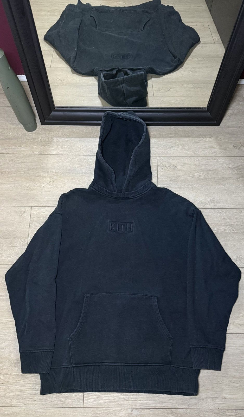 Kith Y2K FW20 Kith Embroidered Box Logo SpellOut Hoodie Size US L / EU 52-54 / 3 - 1 Thumbnail