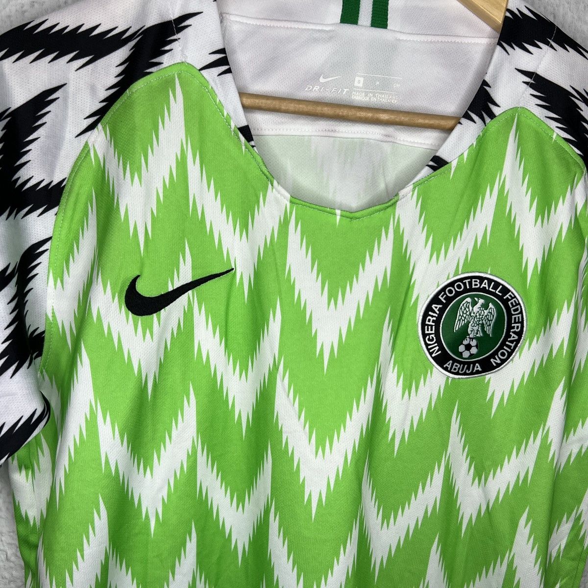 Nike Nike Nigeria Soccer Jersey Tshirt Tee Green Full Print Home Size US S / EU 44-46 / 1 - 4 Thumbnail