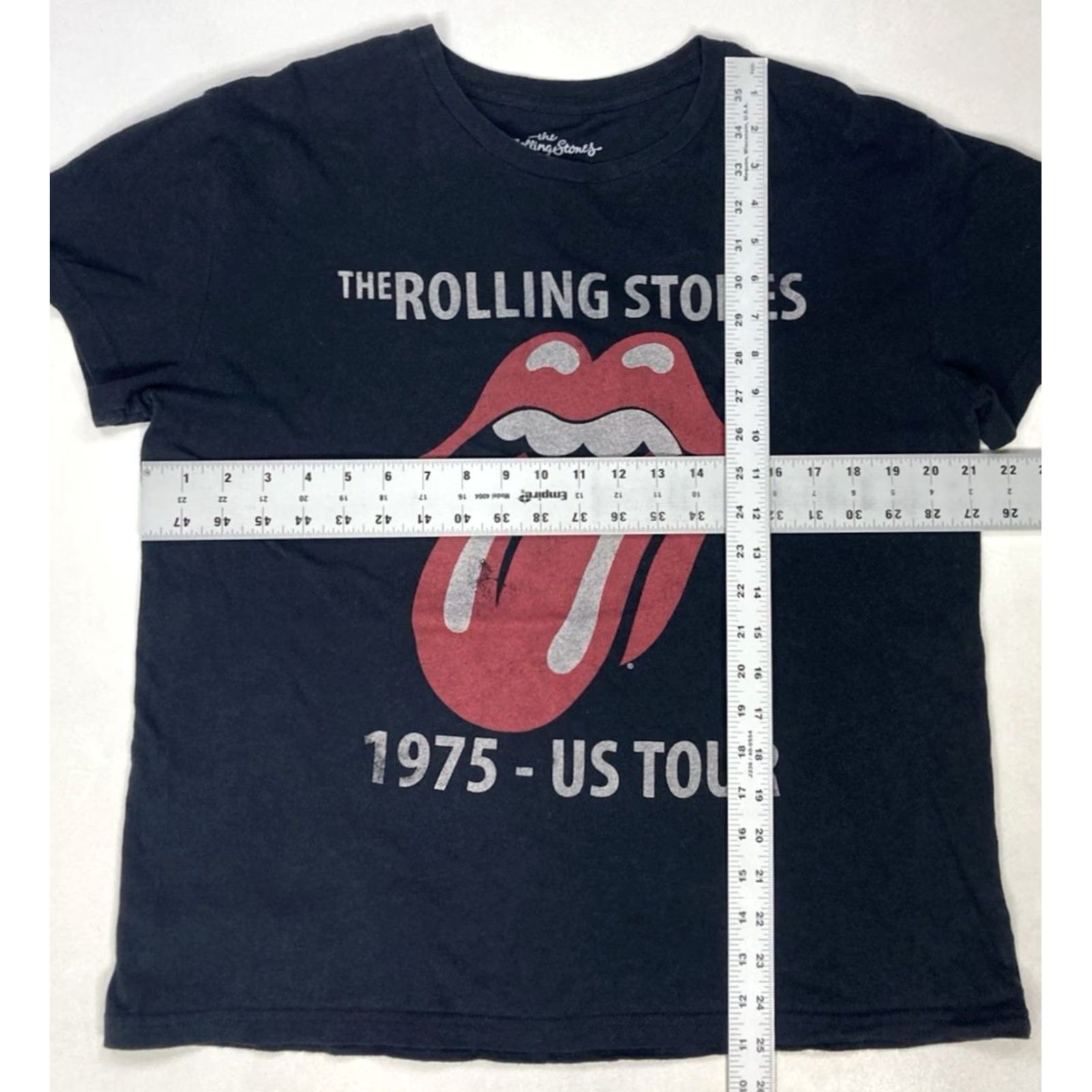 Vintage VINTAGE The Rolling Stones T-Shirt Woman Large Black Music Merch Women Shirt Size L / US 10 / IT 46 - 5 Thumbnail