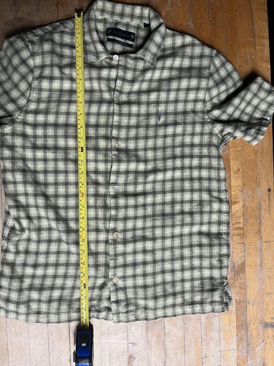 Allsaints × Vintage AllSaints Button Up Shirt | M Size US M / EU 48-50 / 2 - 3 Thumbnail