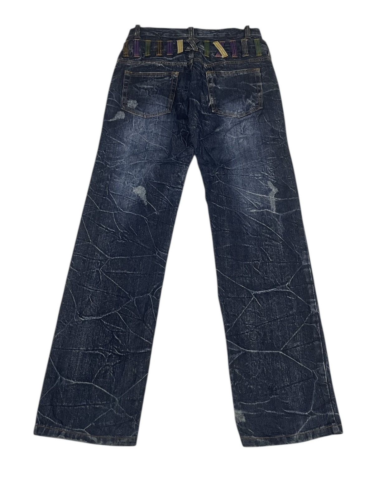PPFM Nylaus Japan Double Waist Jeans Size US 30 / EU 46 - 4 Thumbnail