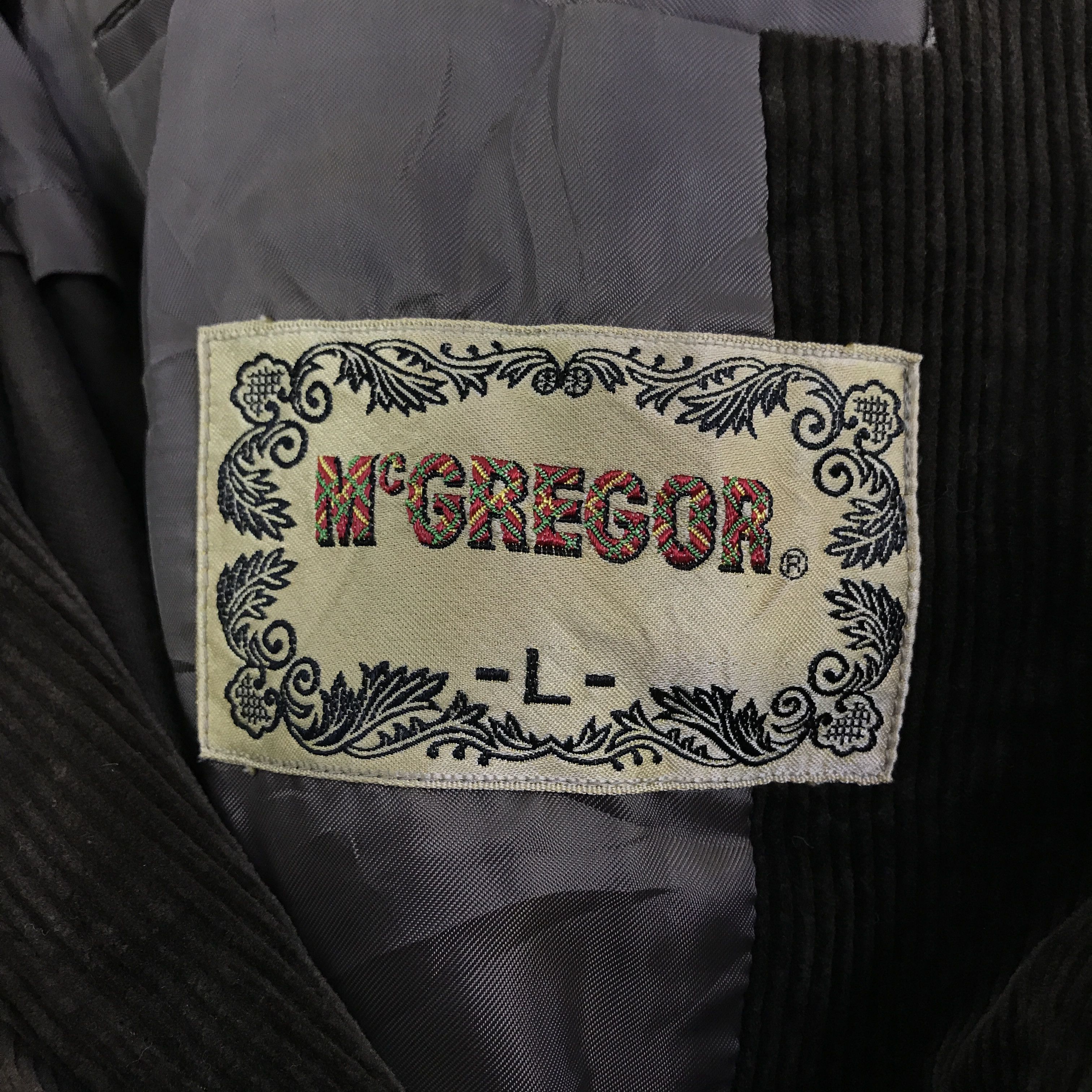 McGregor mcgregor Corduroy Blazer Coat jacket K126B9 Size US L / EU 52-54 / 3 - 13 Thumbnail