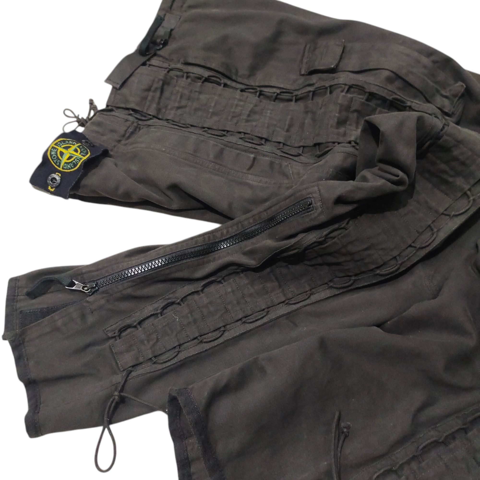 Stone Island VINTAGE STONE ISLAND UTILITY TACTICAL COMPRESSION PANTS Size US 28 / EU 44 - 2 Thumbnail