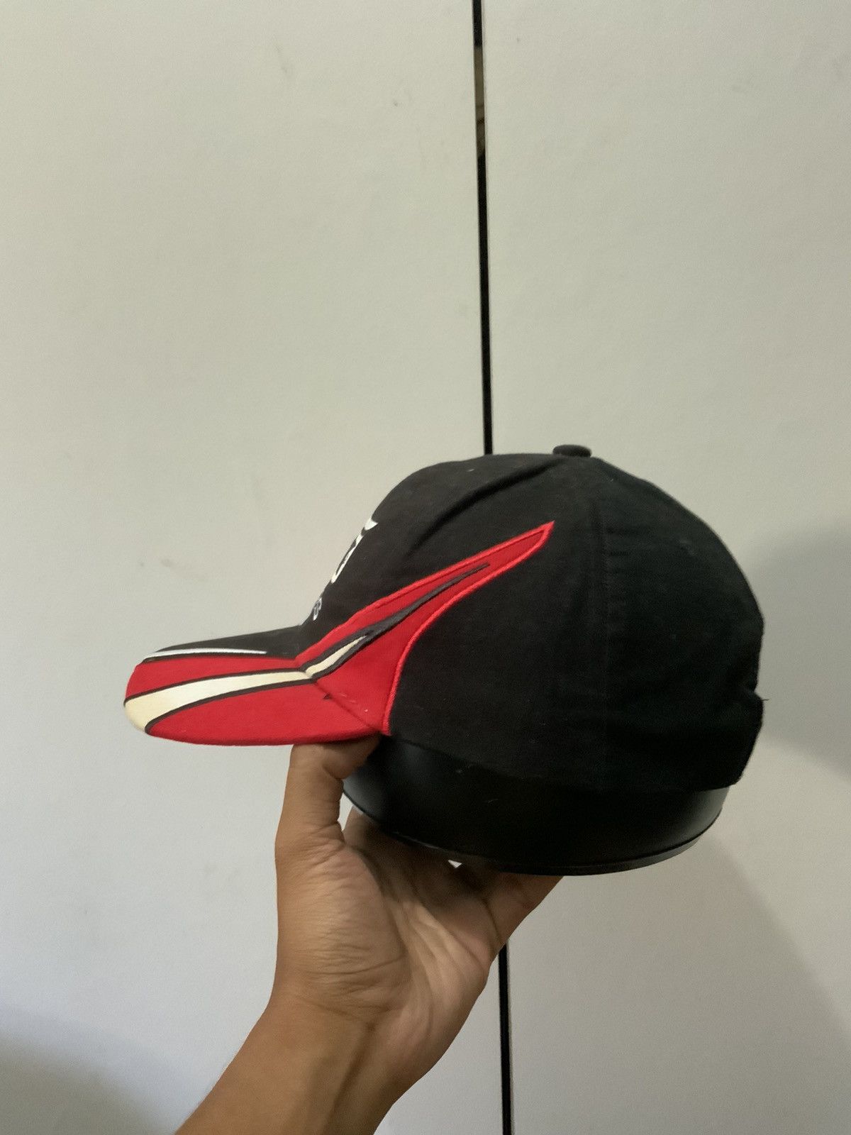 Japanese Brand Tork Wipers Flame Embroidered Hat Size ONE SIZE - 3 Thumbnail