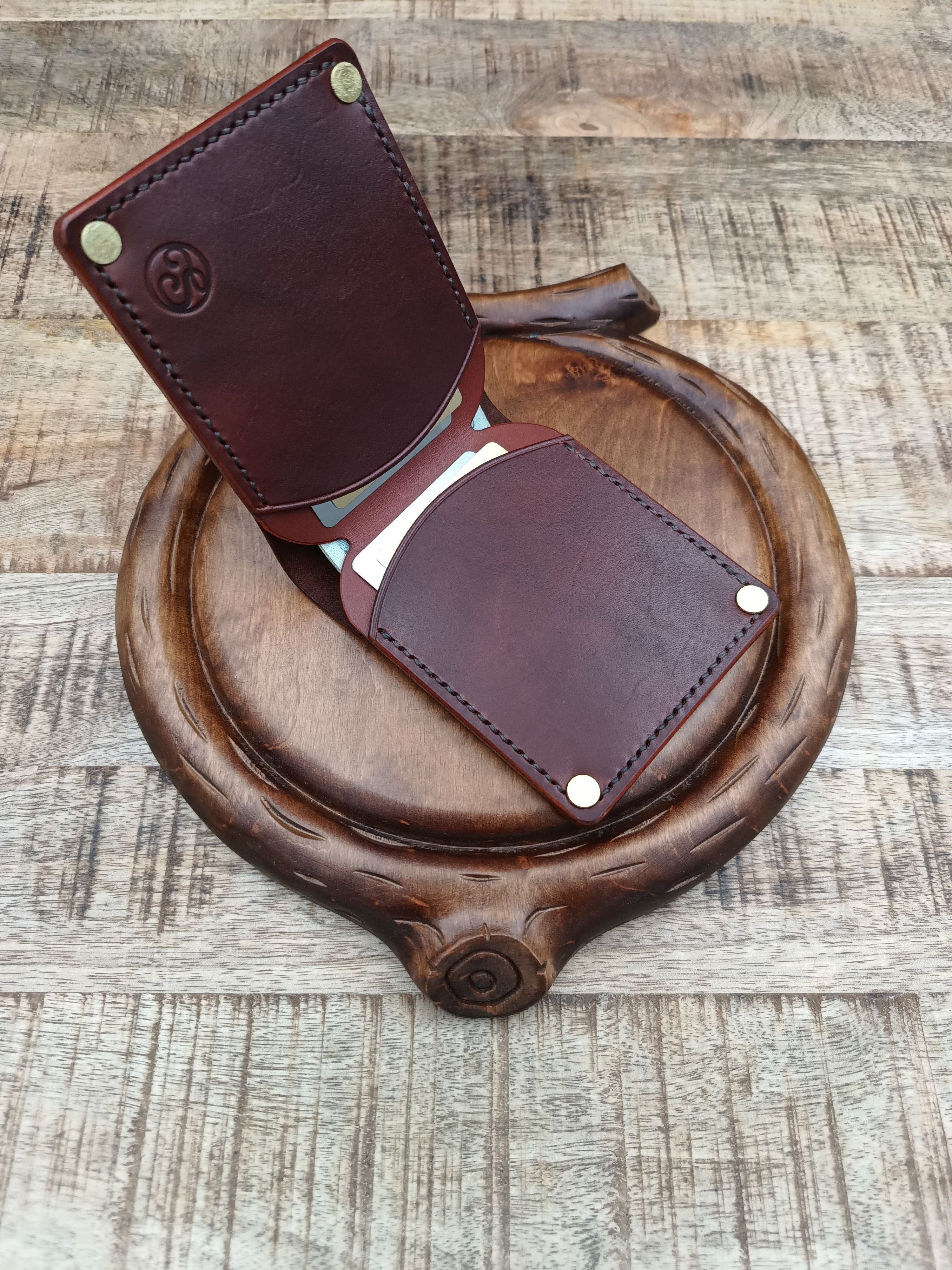 Other Handmade top grain leather wallet Size ONE SIZE - 6 Thumbnail