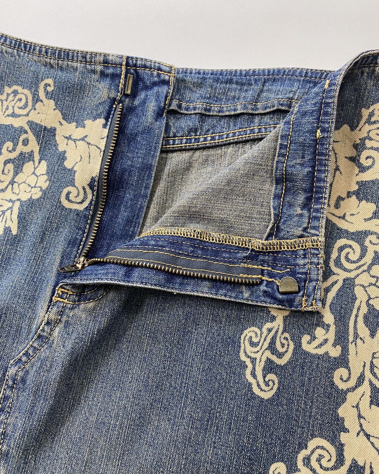 Faded Glory 90s Denim Maxi Skirt Size 34" / US 12 / IT 48 - 5 Thumbnail