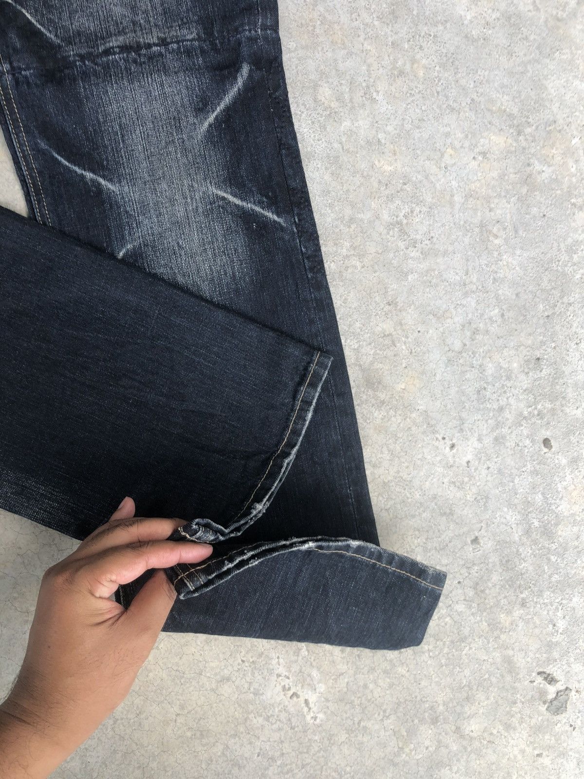 PPFM Japanese PPFM Double Waist Distressed Denim Punk Style Size US 32 / EU 48 - 17 Thumbnail