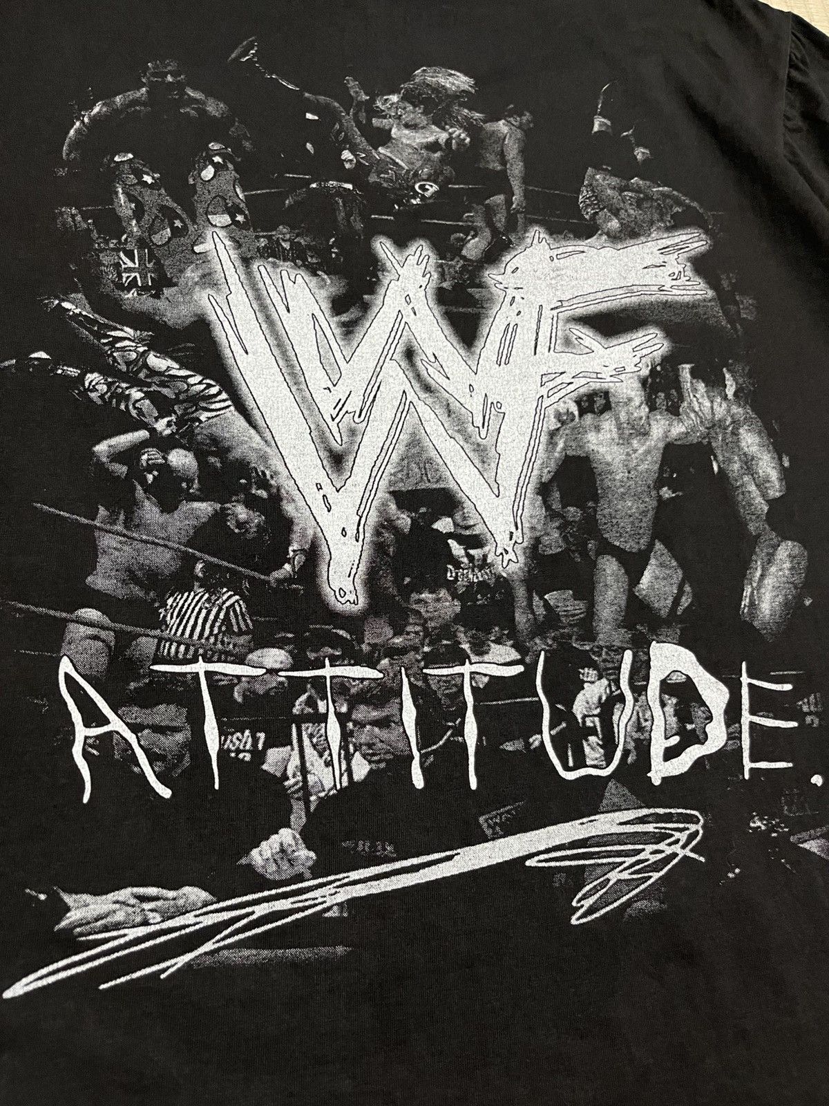 Rap Tees 90s Vintage WWE The Rock Attitude Era Rap Tee T-Shirt Size US L / EU 52-54 / 3 - 7 Thumbnail