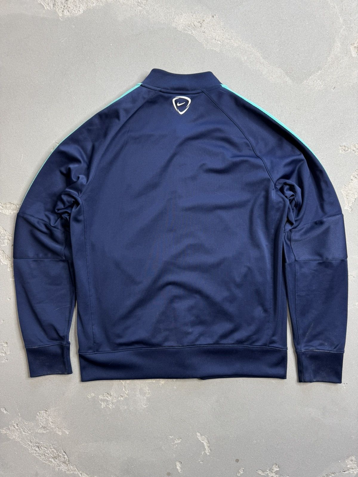 Nike × Vintage NIKE MANCHESTER CITY JACKET TRACK 2014/2015 SOCCER JERSEY Size US L / EU 52-54 / 3 - 4 Thumbnail