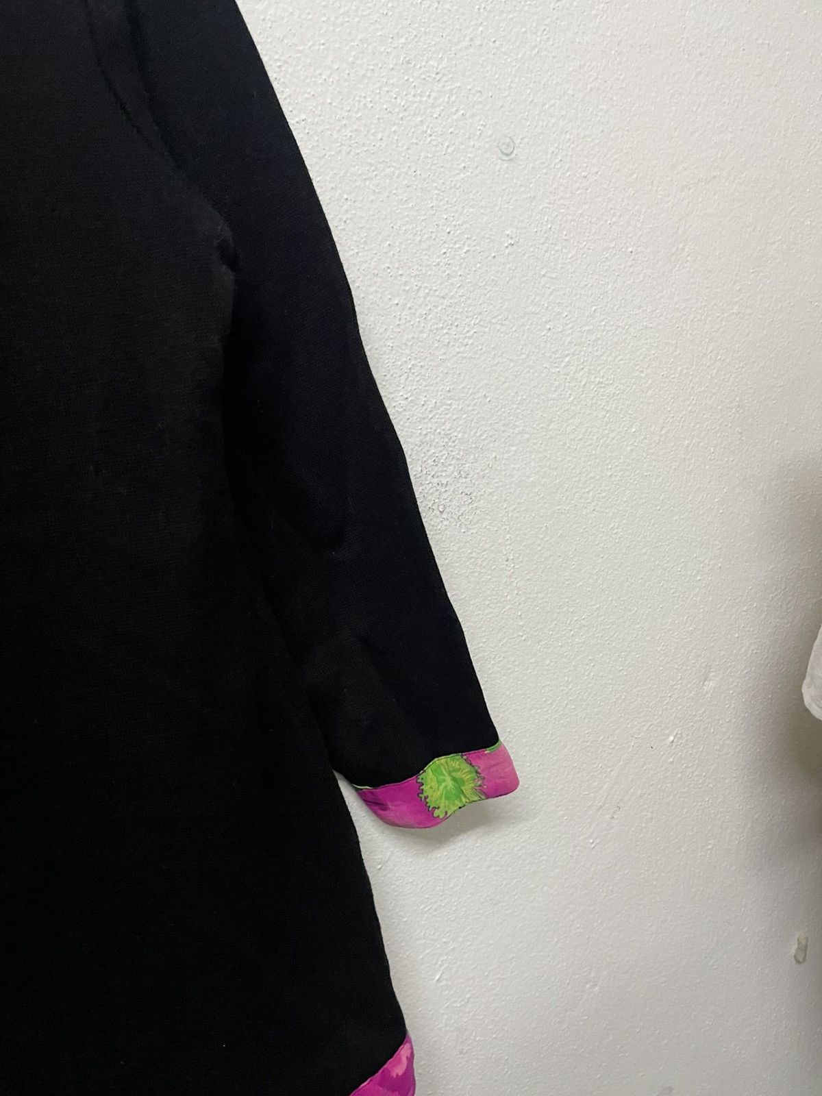Celine 80s CELINE PARIS SILK/COTTON CARDIGAN FLORAL DESIGN RARE Size XS / US 0-2 / IT 36-38 - 20 Thumbnail