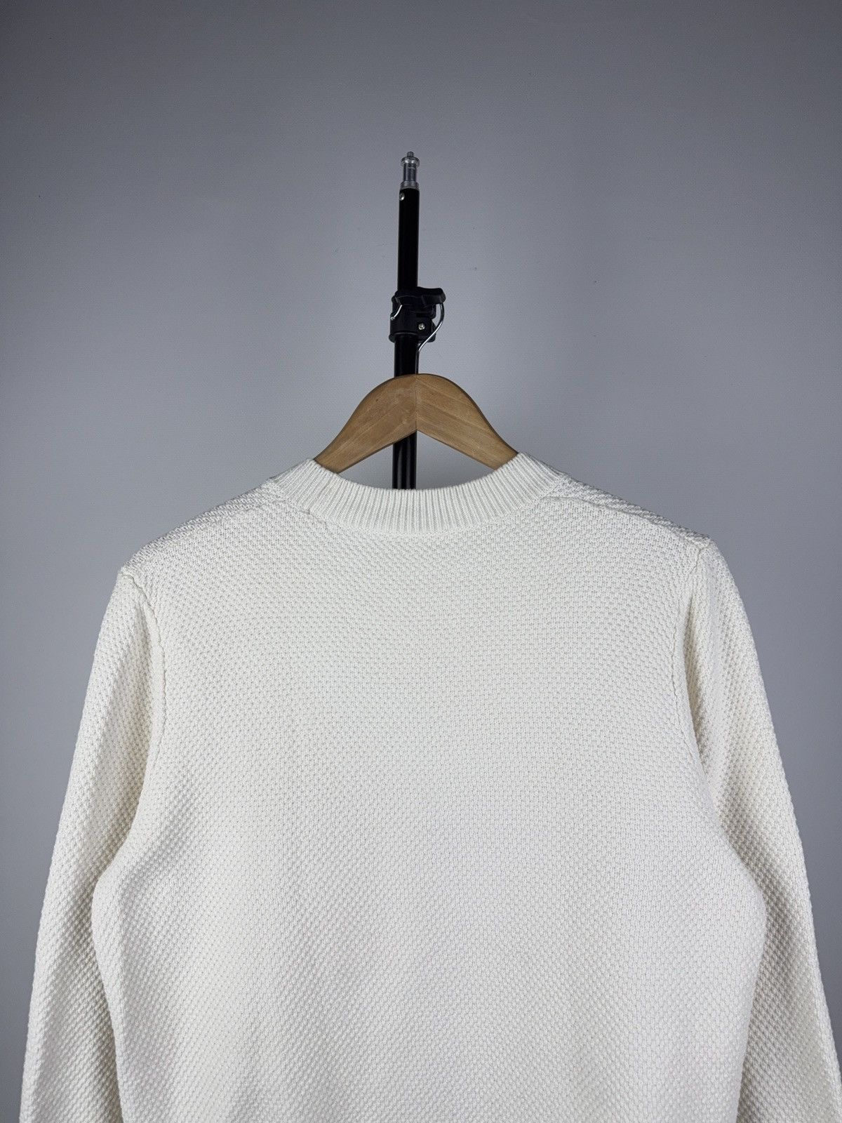 Cos × Japanese Brand COS Sweater White Knit Basic Streetwear Avant-garde Grunge Size US S / EU 44-46 / 1 - 6 Thumbnail