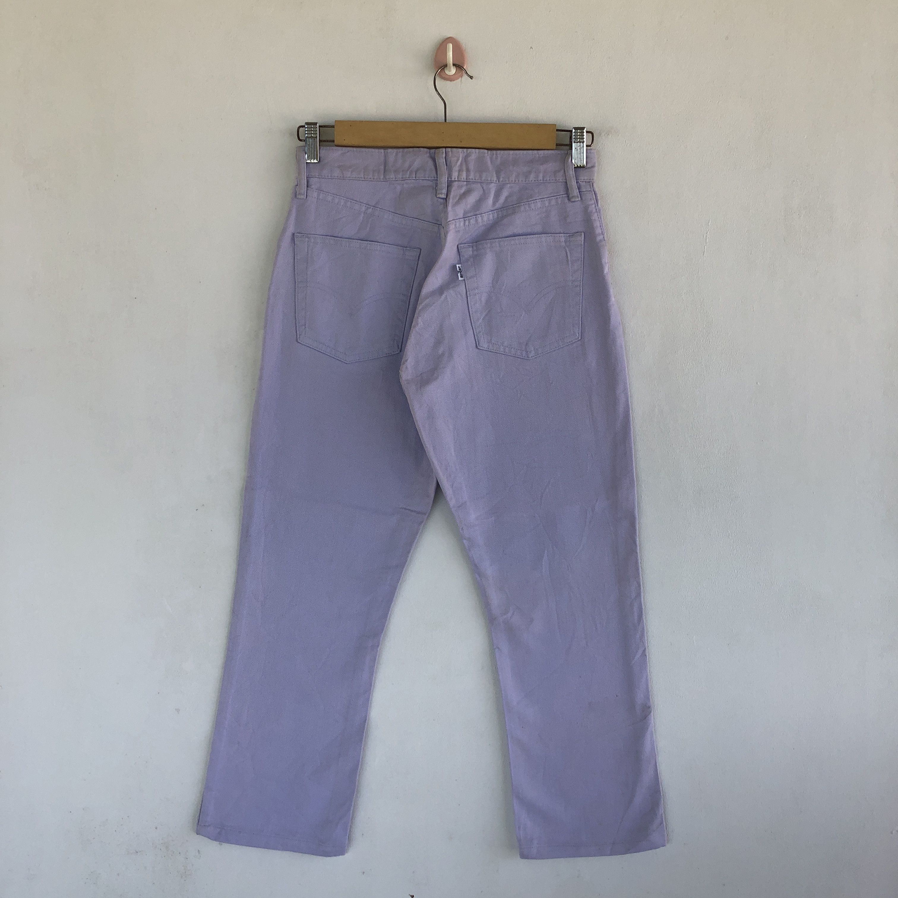 Levi's × Vintage Vintage Dirty Levis 554 Jeans Levi's Purple Denim Size 28" / US 6 / IT 42 - 2 Thumbnail