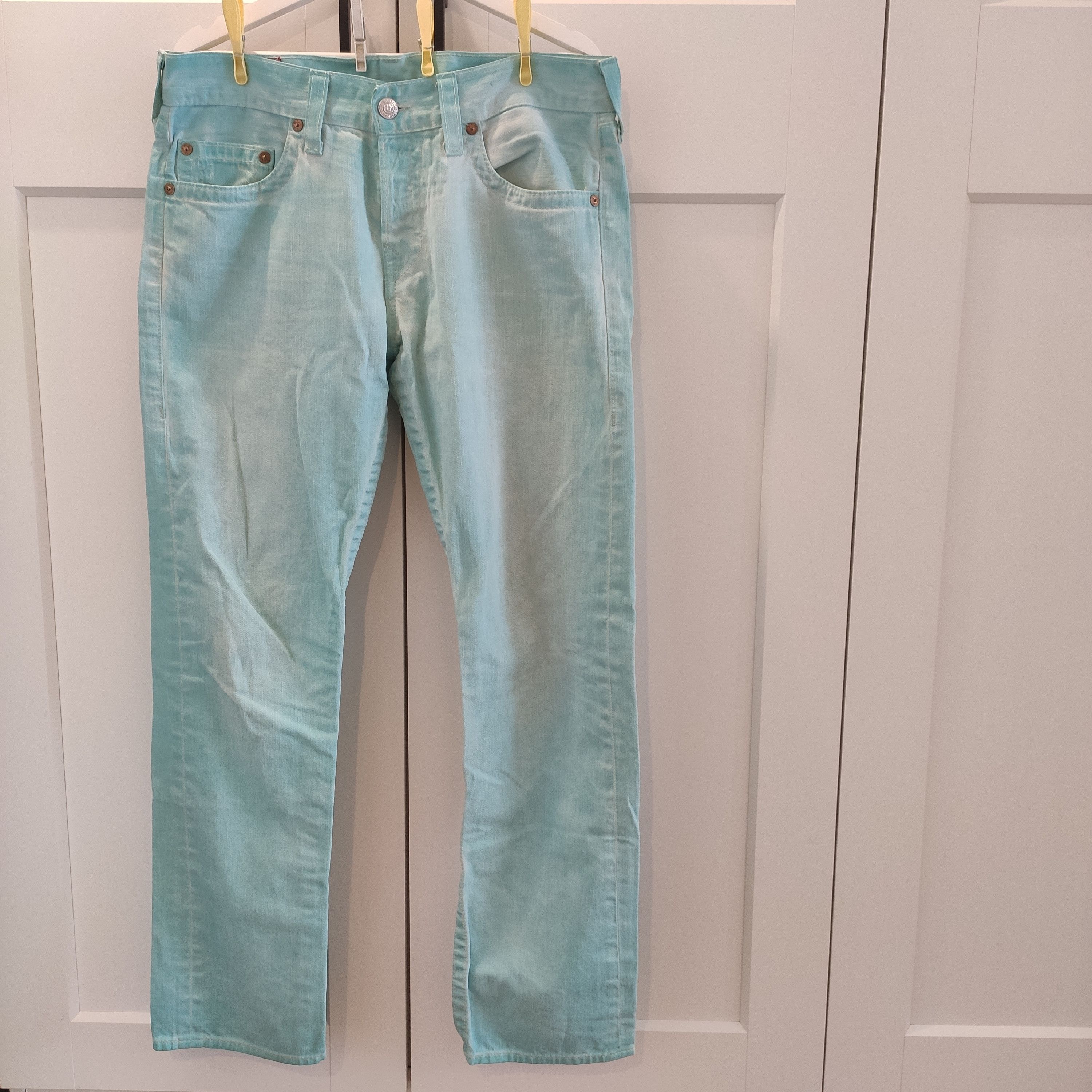 True Religion True Religion Geno Jeans Size US 34 / EU 50 - 2 Thumbnail